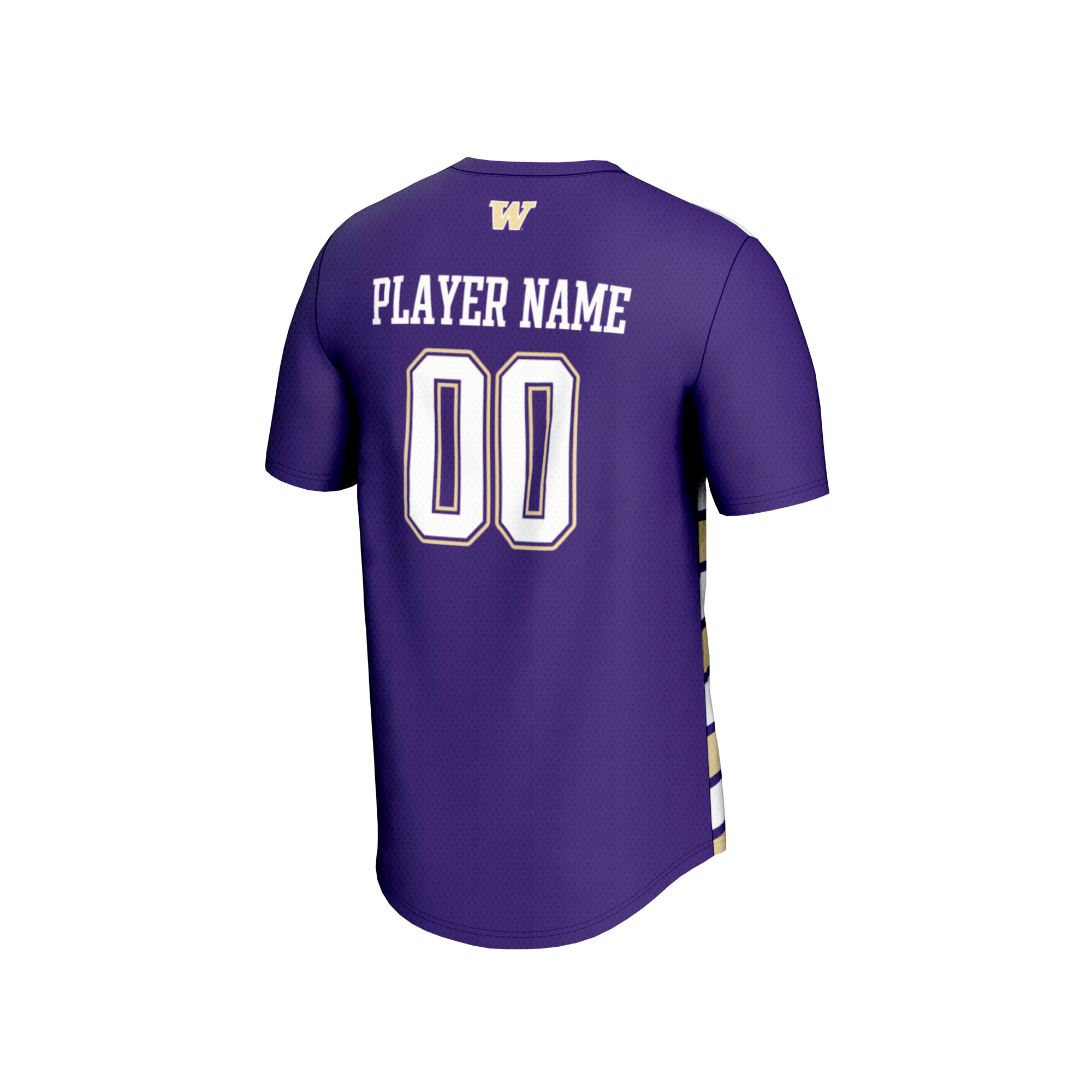 Soccer NIL Pick- Washington Huskies Player Jersey Purple NCAA College Soccer Fan Wear