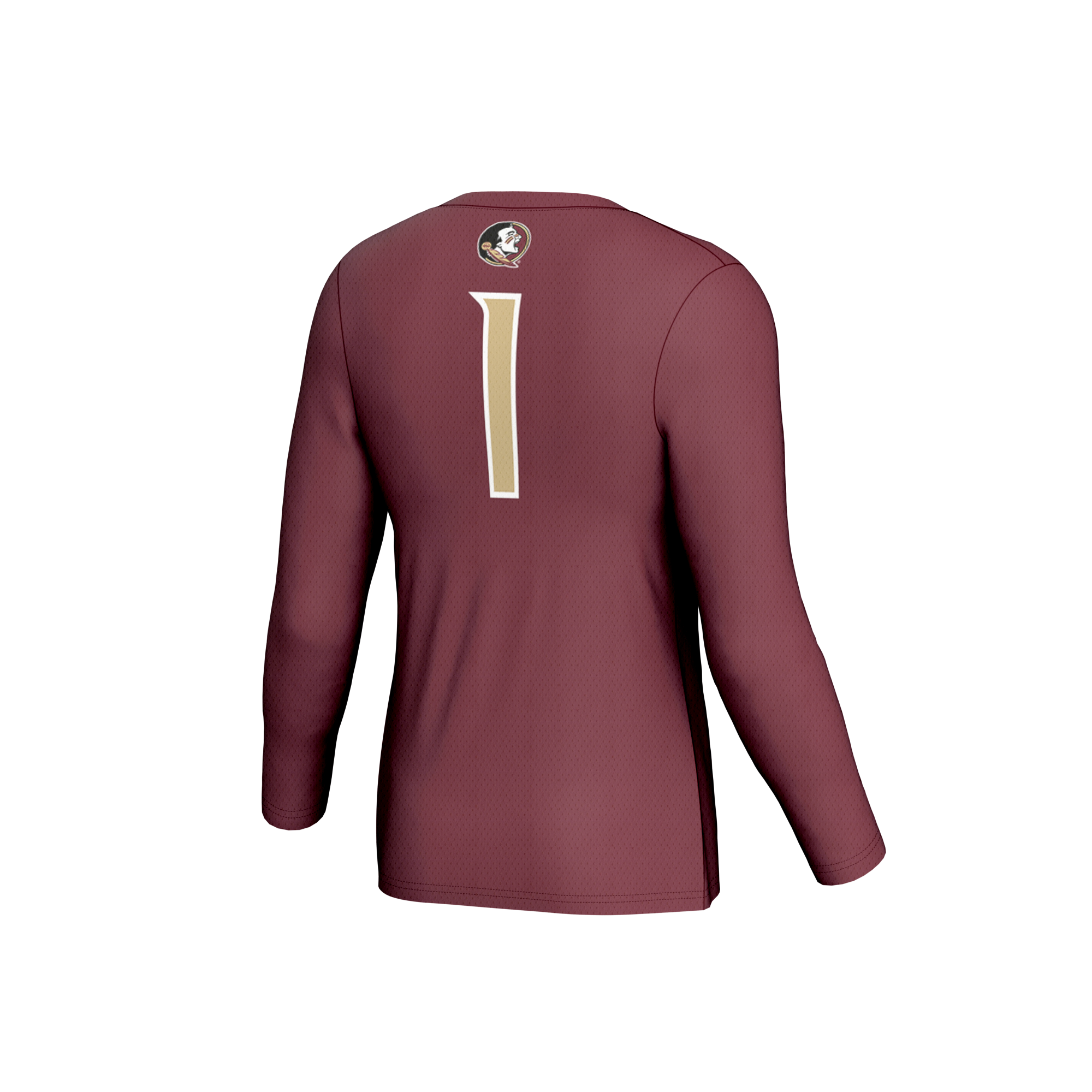Collegiate Volleyball Fashion Florida State Seminoles Game Jersey Garnet NCAA College Volleyball Fan Wear