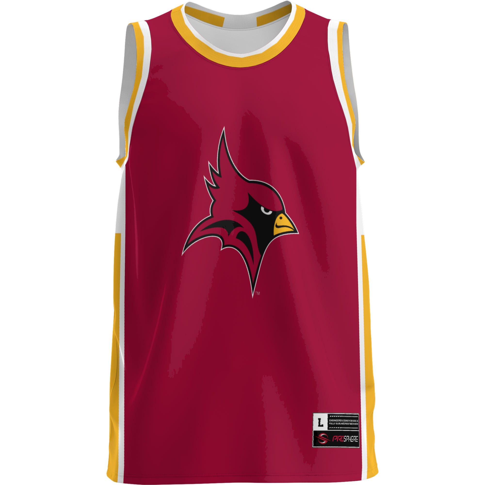 John Fisher Kennebec Valley Community College Game Jersey Cardinal NCAA College Basketball Fan Wear John Fisher
