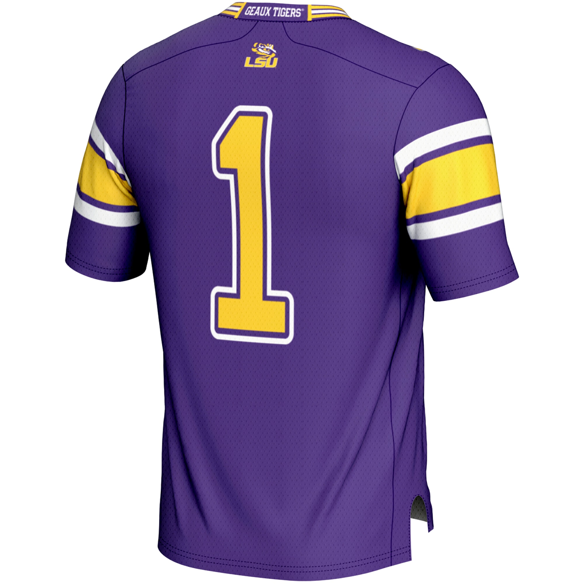 Endzone LSU Tigers Game Jersey No.1 Purple NCAA College Football Fan Wear