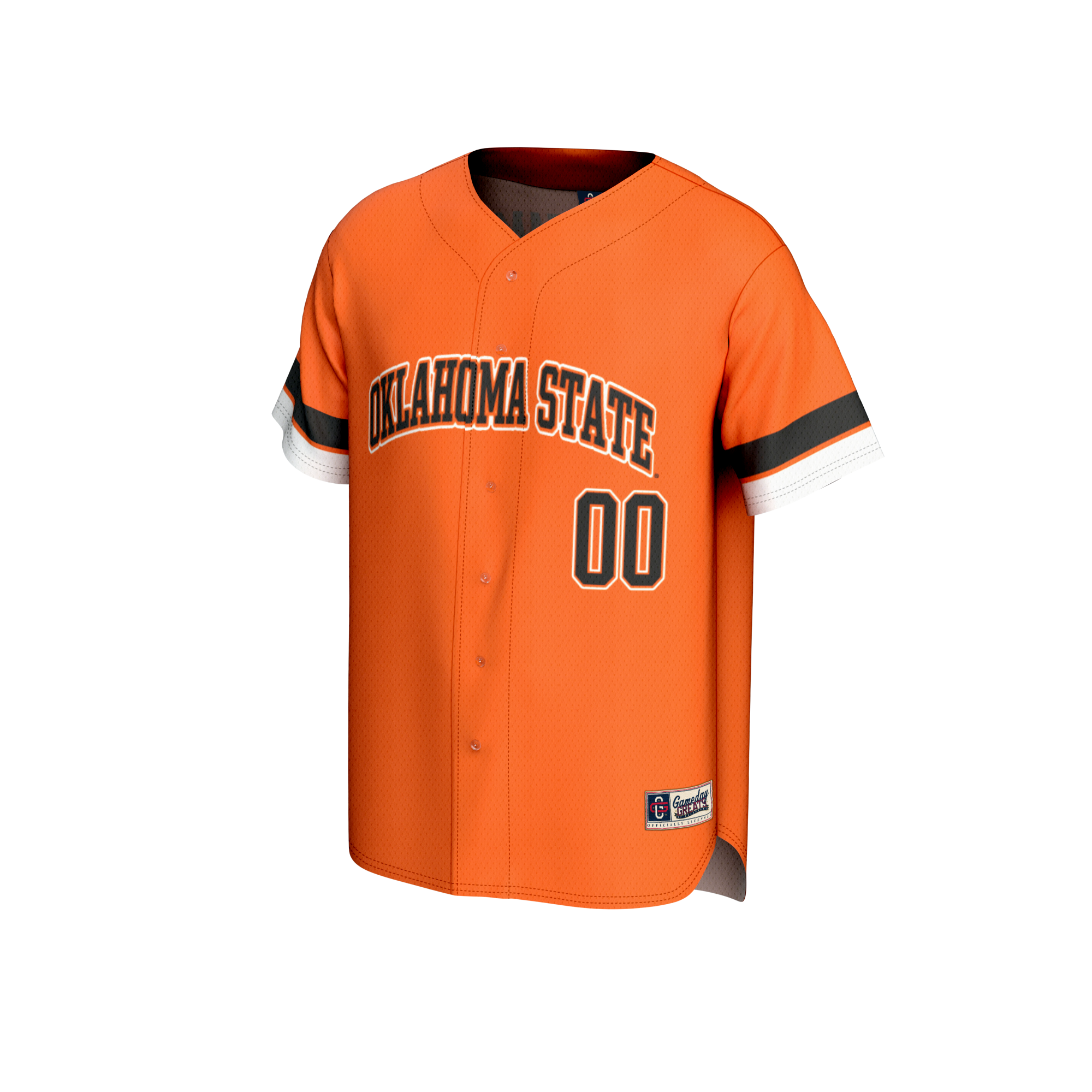 NIL Pick- Baseball Oklahoma State Cowboys Player Jersey Orange NCAA College Baseball Fan Wear NIL Pick- Baseball