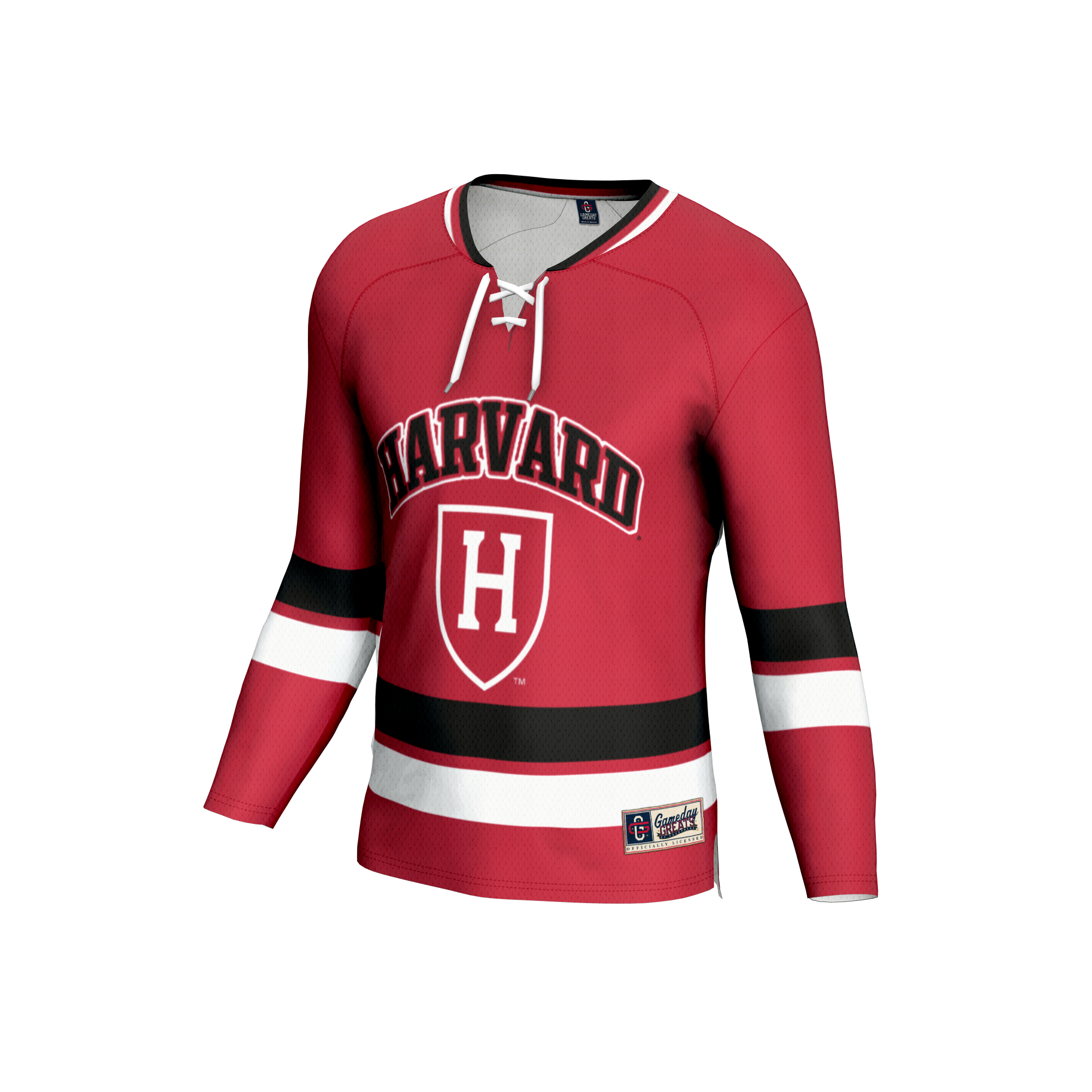 Hockey Fashion Harvard Crimson Jersey Crimson NCAA College Hockey Fan Wear