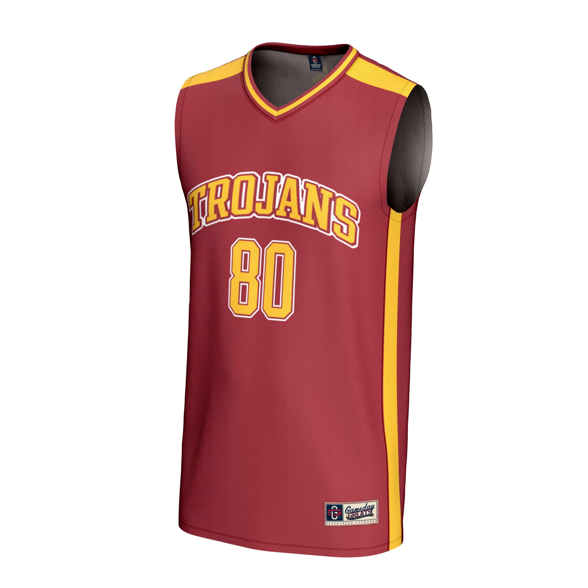 Collegiate Basketball Fashion USC Trojans Game Jersey Cardinal NCAA College Basketball Fan Wear Collegiate Basketball Fashion