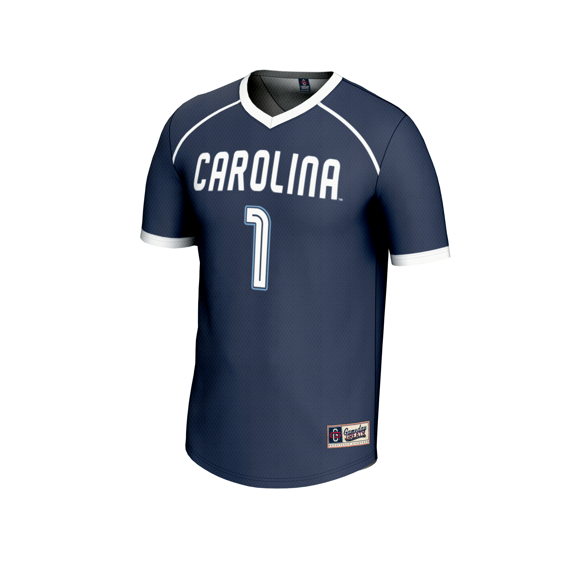 Lacrosse Fashion North Carolina Tar Heels Game Jersey Navy NCAA College Lacrosse Fan Wear Lacrosse Fashion