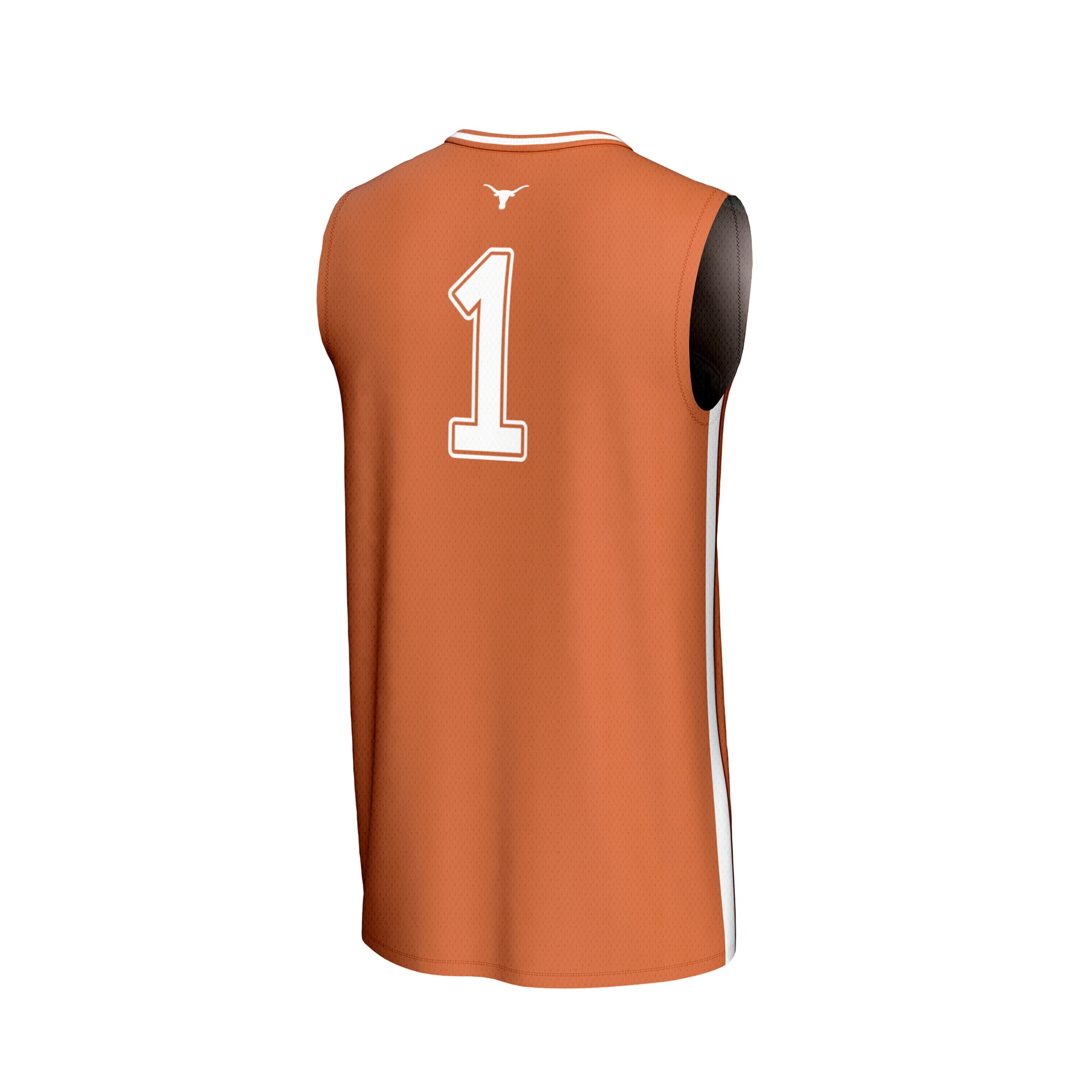 Basketball Fashion Texas Longhorns Game Jersey Orange NCAA College Basketball Fan Wear Basketball Fashion