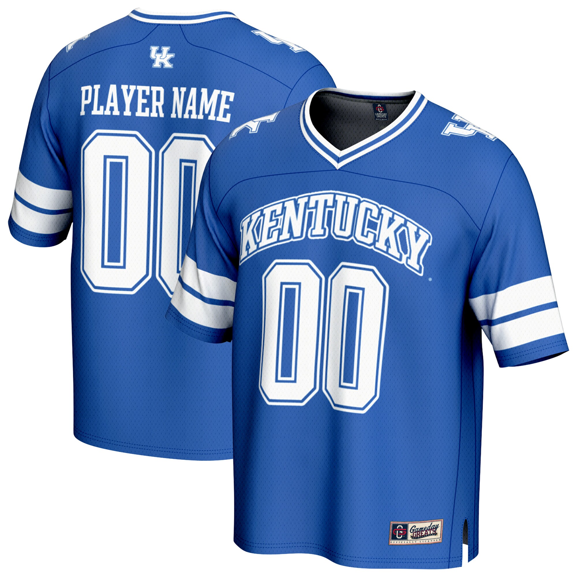 NIL Pick- Fashion Kentucky Wildcats Player Jersey Royal NCAA College Football Fan Wear