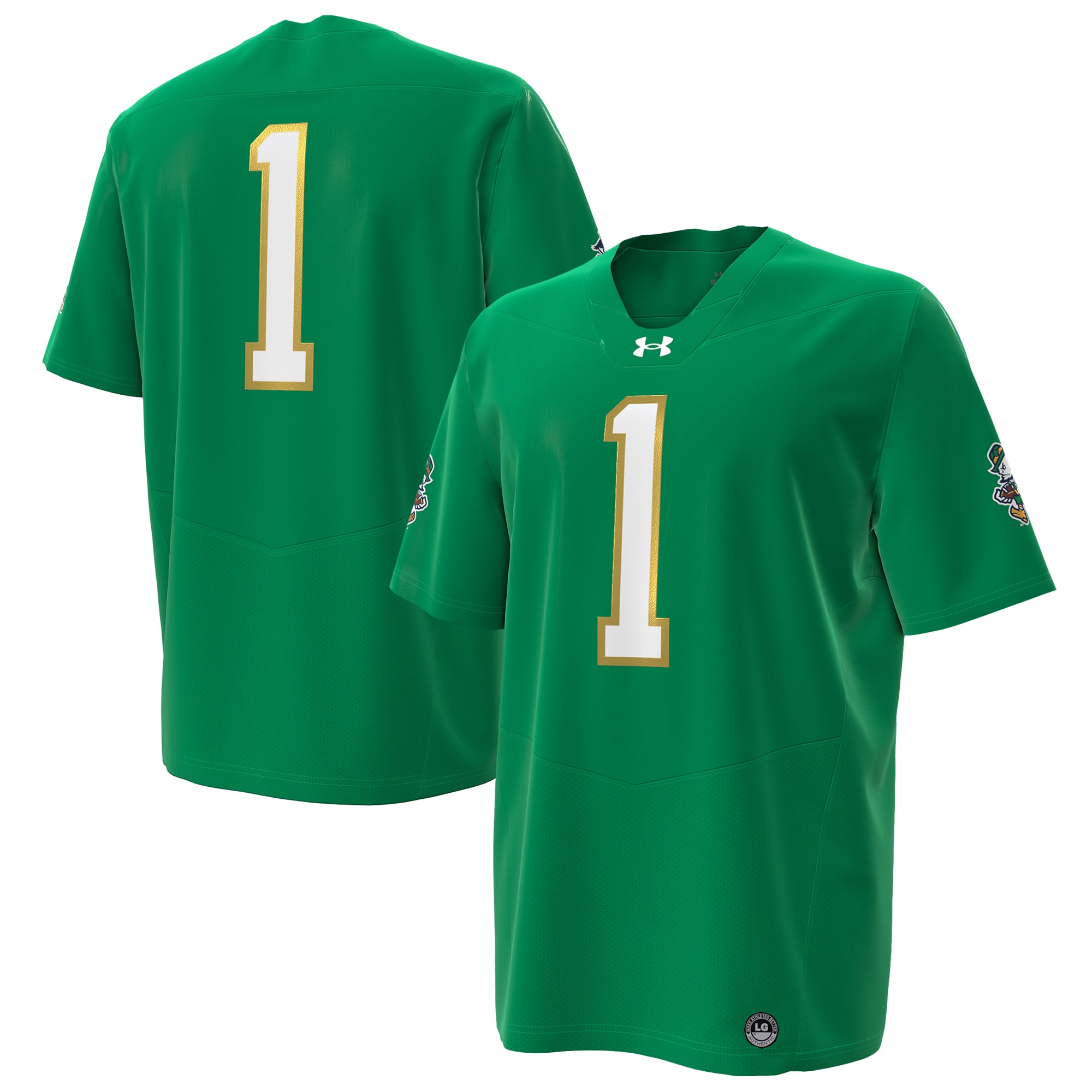 Kelly Notre Dame Fighting Irish Replica Jersey NCAA College Football Fan Wear Custom Number