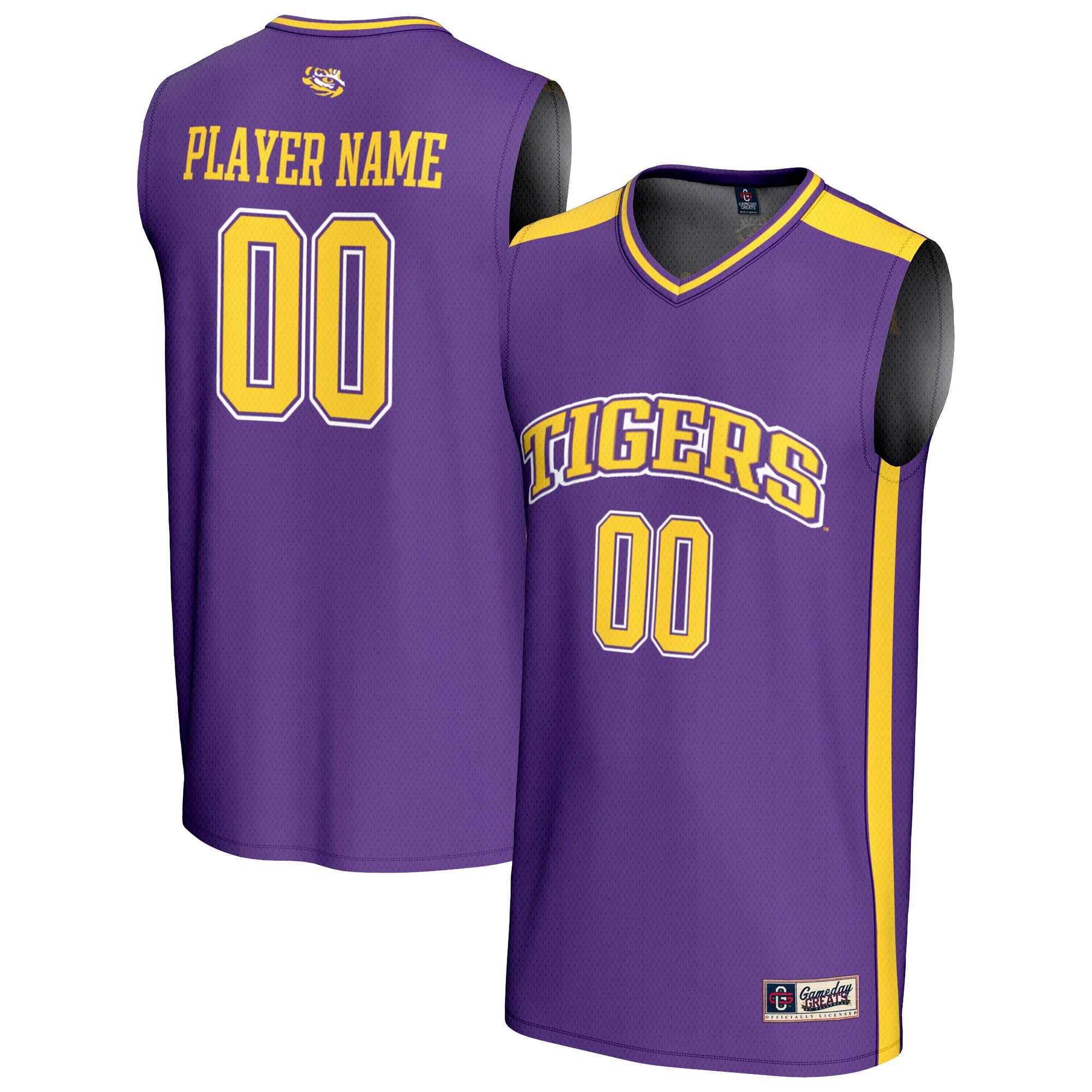 NIL Pick- Collegiate LSU Tigers Player Jersey Purple NCAA College Volleyball Fan Wear