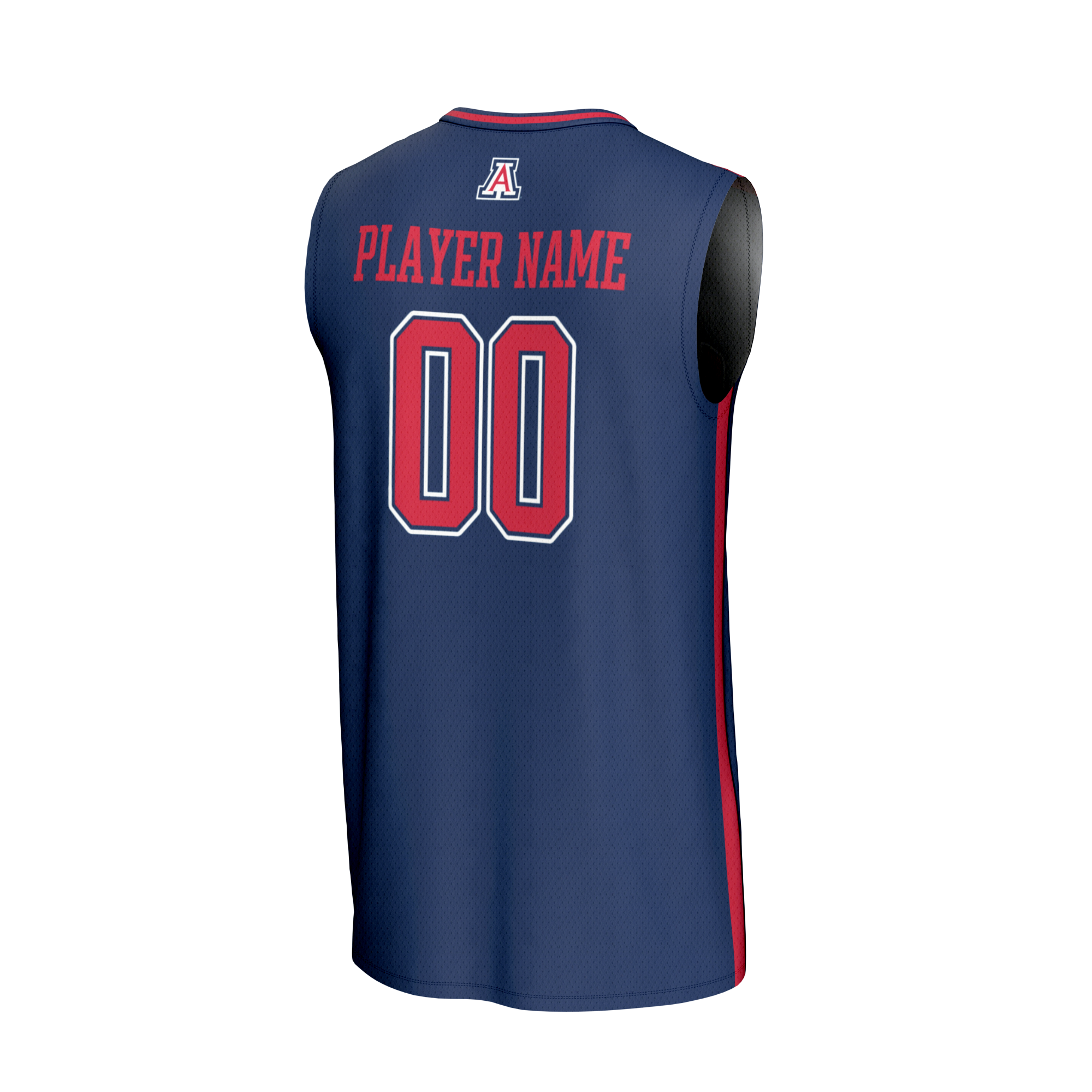 NIL Pick Arizona Wildcats Player Jersey Navy NCAA College Basketball Fan Wear