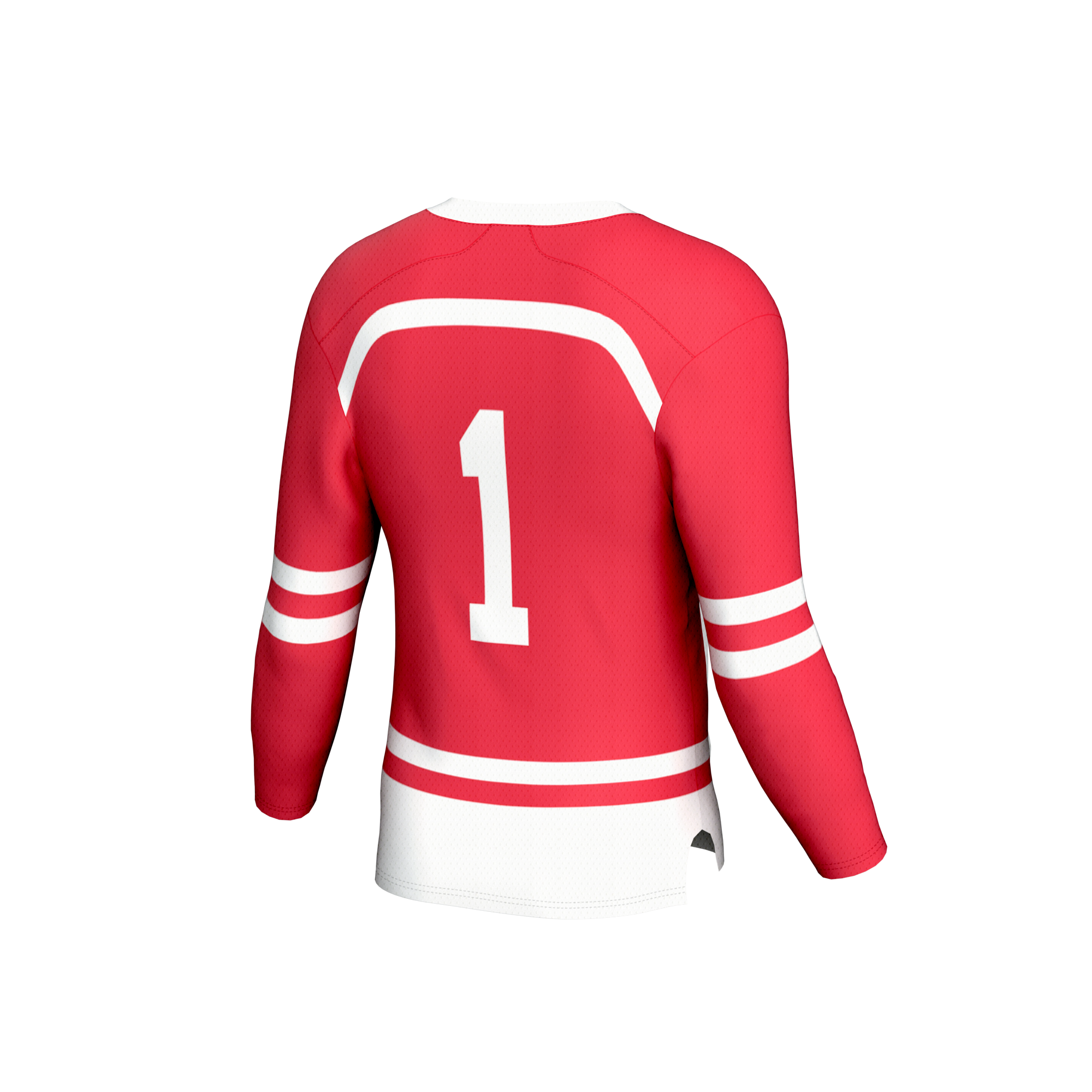 Collegiate Hockey Fashion Boston University Game Jersey Scarlet NCAA College Hockey Fan Wear