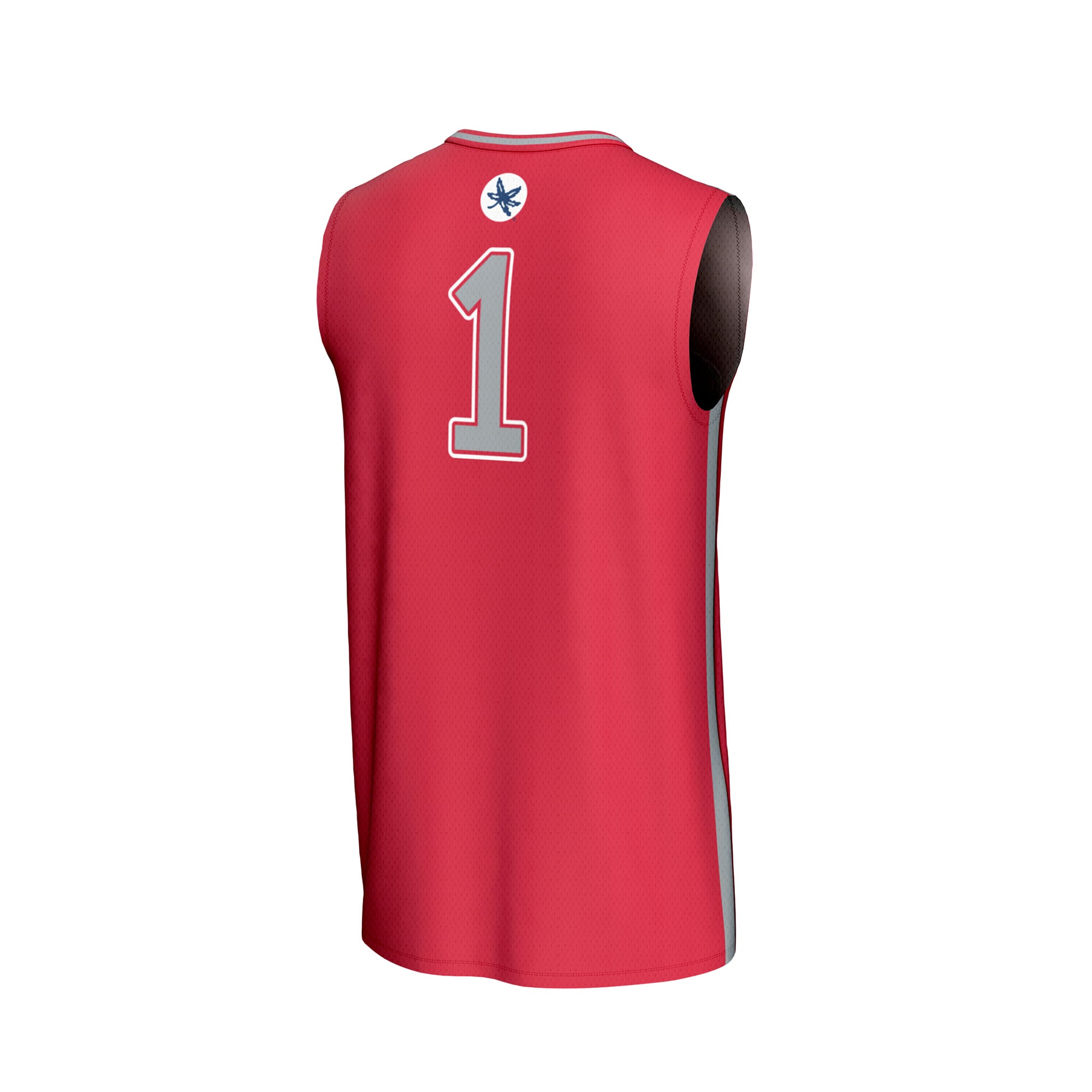 Basketball Fashion Ohio State Buckeyes Game Jersey Scarlet NCAA College Basketball Fan Wear