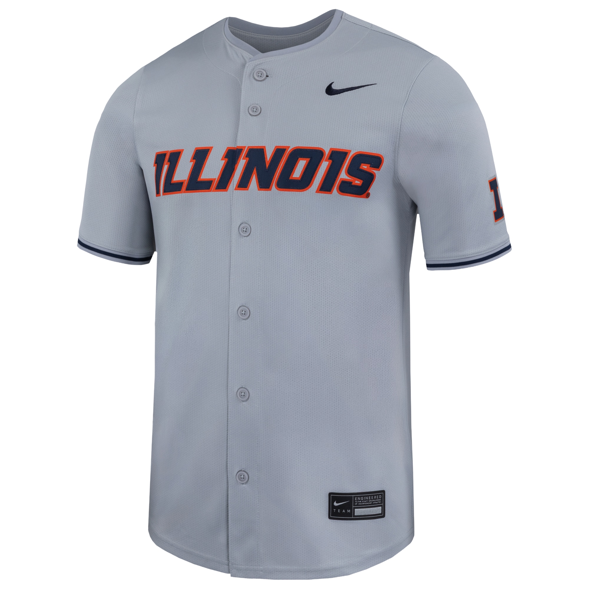 Baseball Illinois Fighting Illini Limited Jersey Gray NCAA College Baseball Fan Wear Baseball