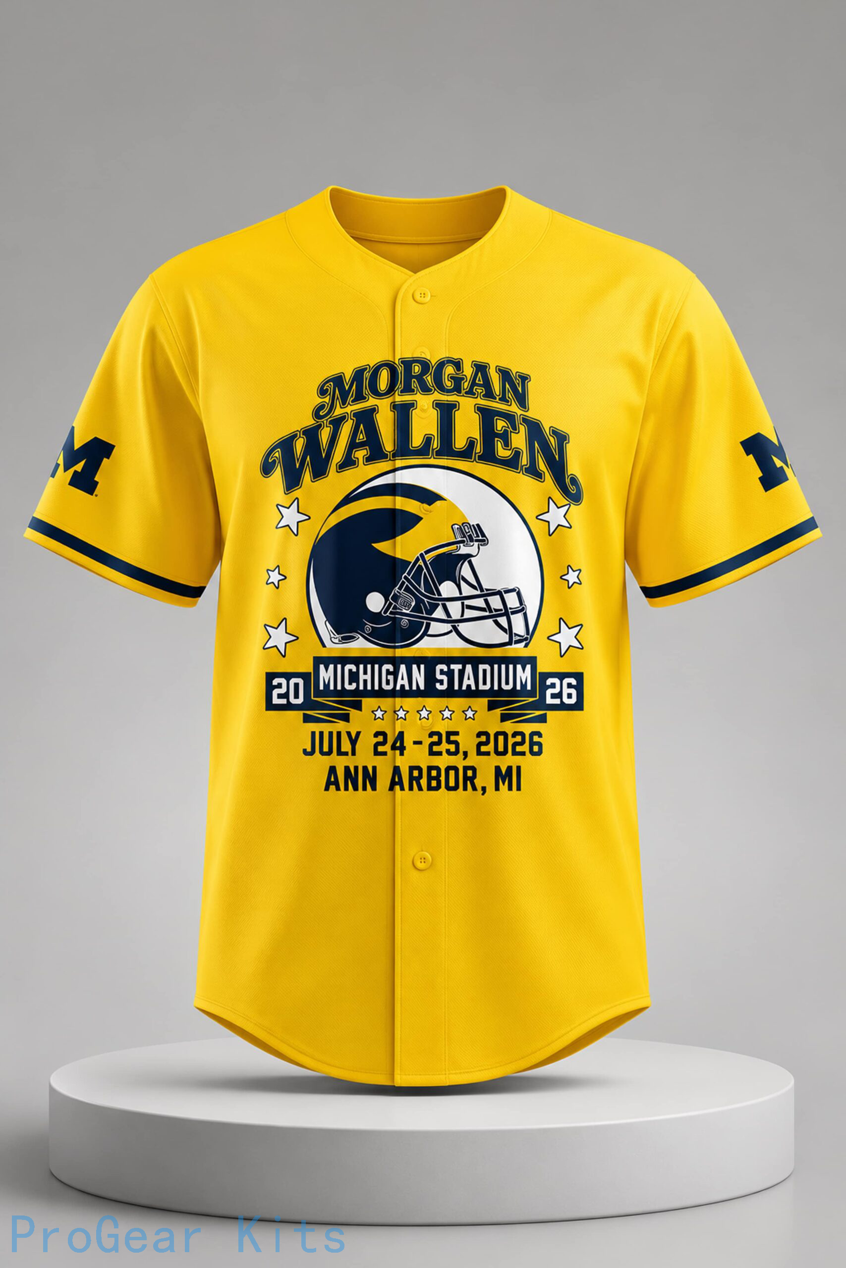 Wallen Still Problem Michigan Wolverines Jersey NCAA College Football Fan Wear