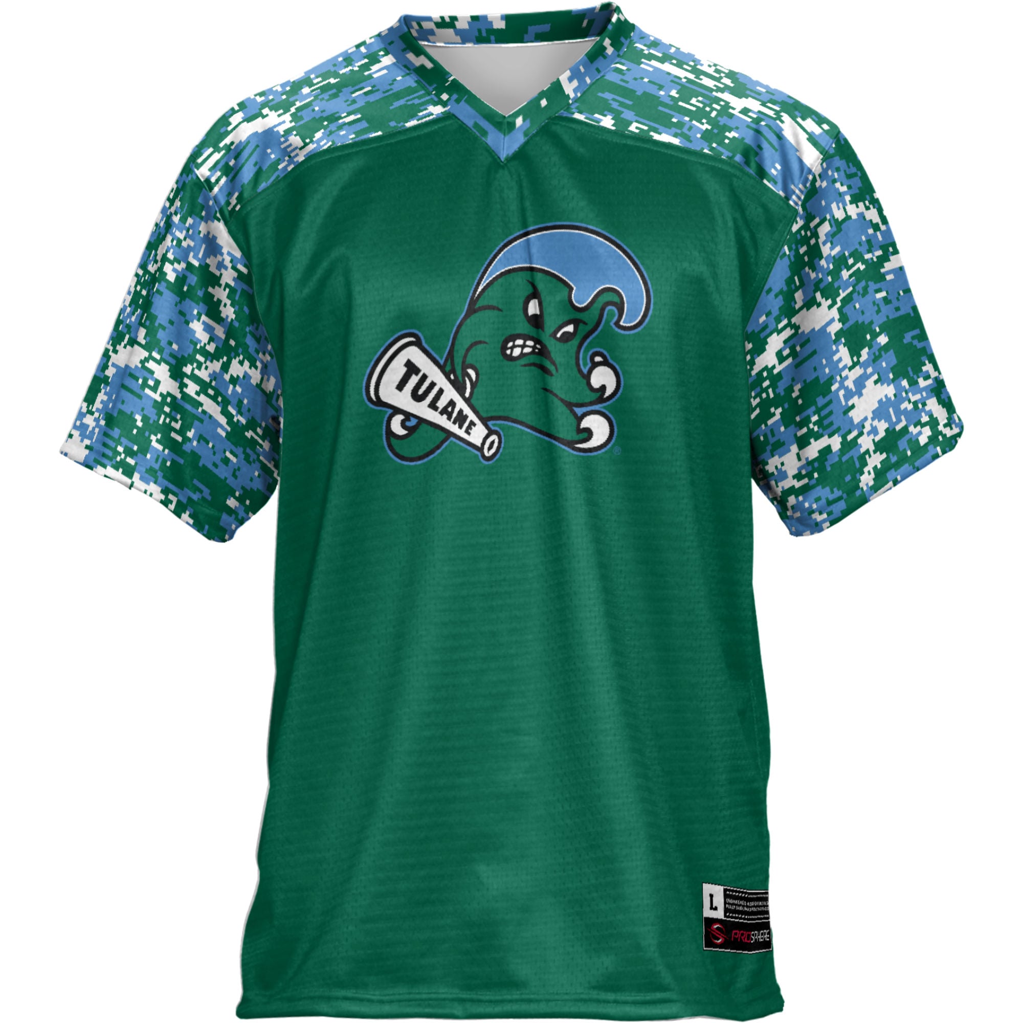 Tulane Green Wave Game Jersey Green NCAA College Football Fan Wear