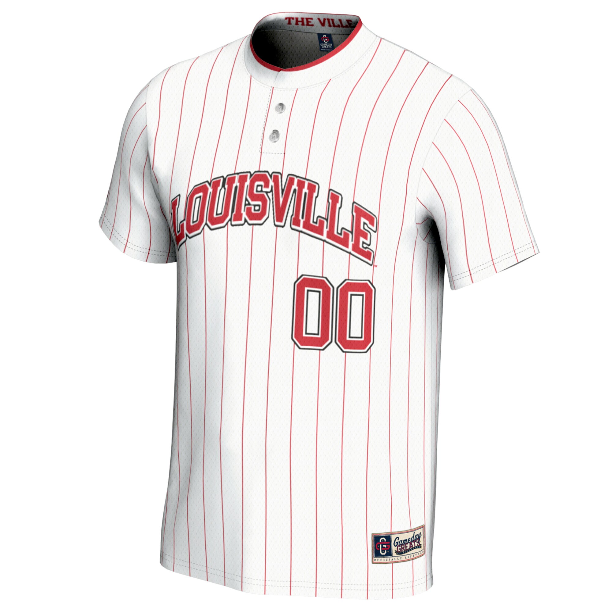 NIL Pick- Softball Louisville Cardinals Player Jersey White NCAA College Softball Fan Wear NIL Pick- Softball