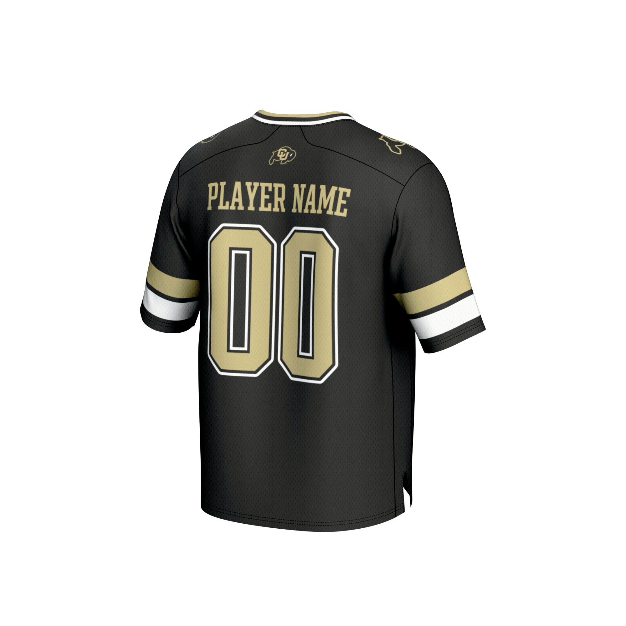 NIL Pick Colorado Buffaloes Player Jersey Black NCAA College Football Fan Wear
