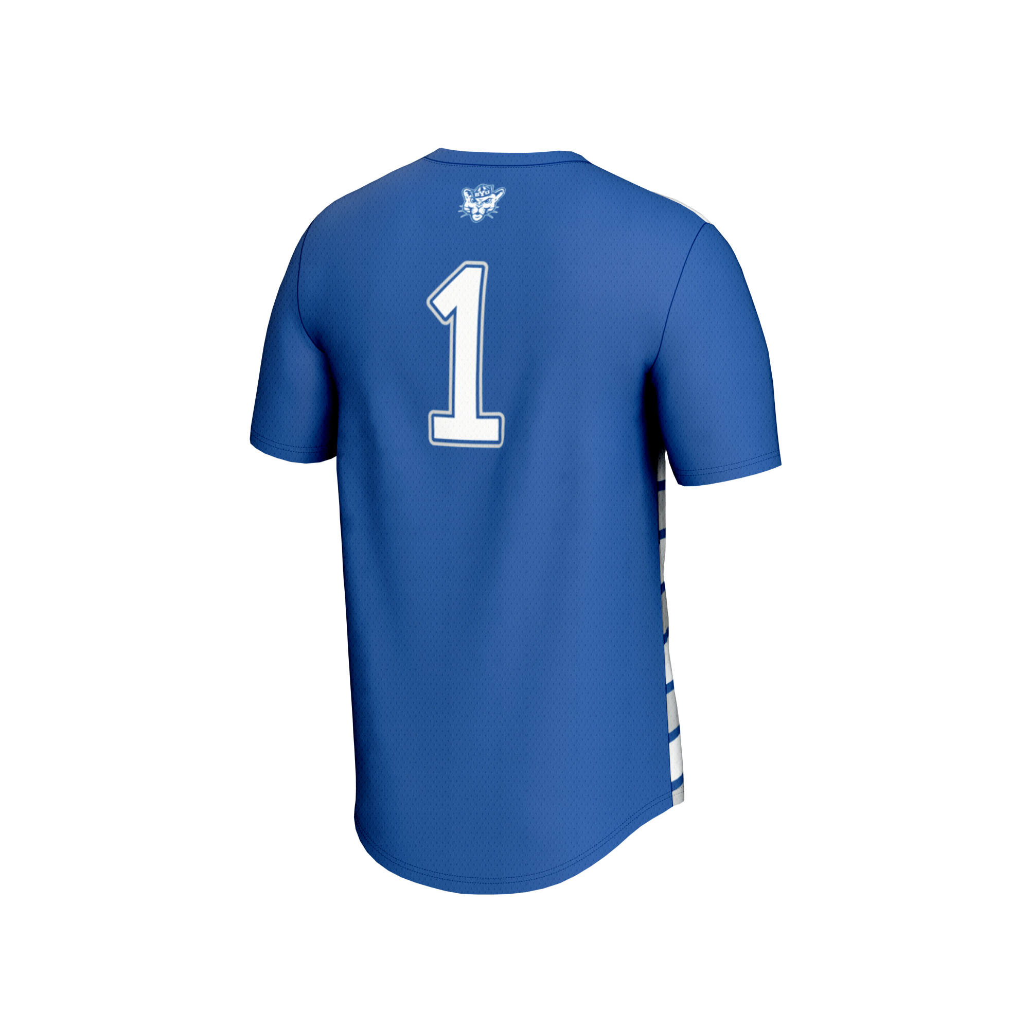 Soccer Fashion BYU Cougars Game Jersey Royal NCAA College Soccer Fan Wear Soccer Fashion