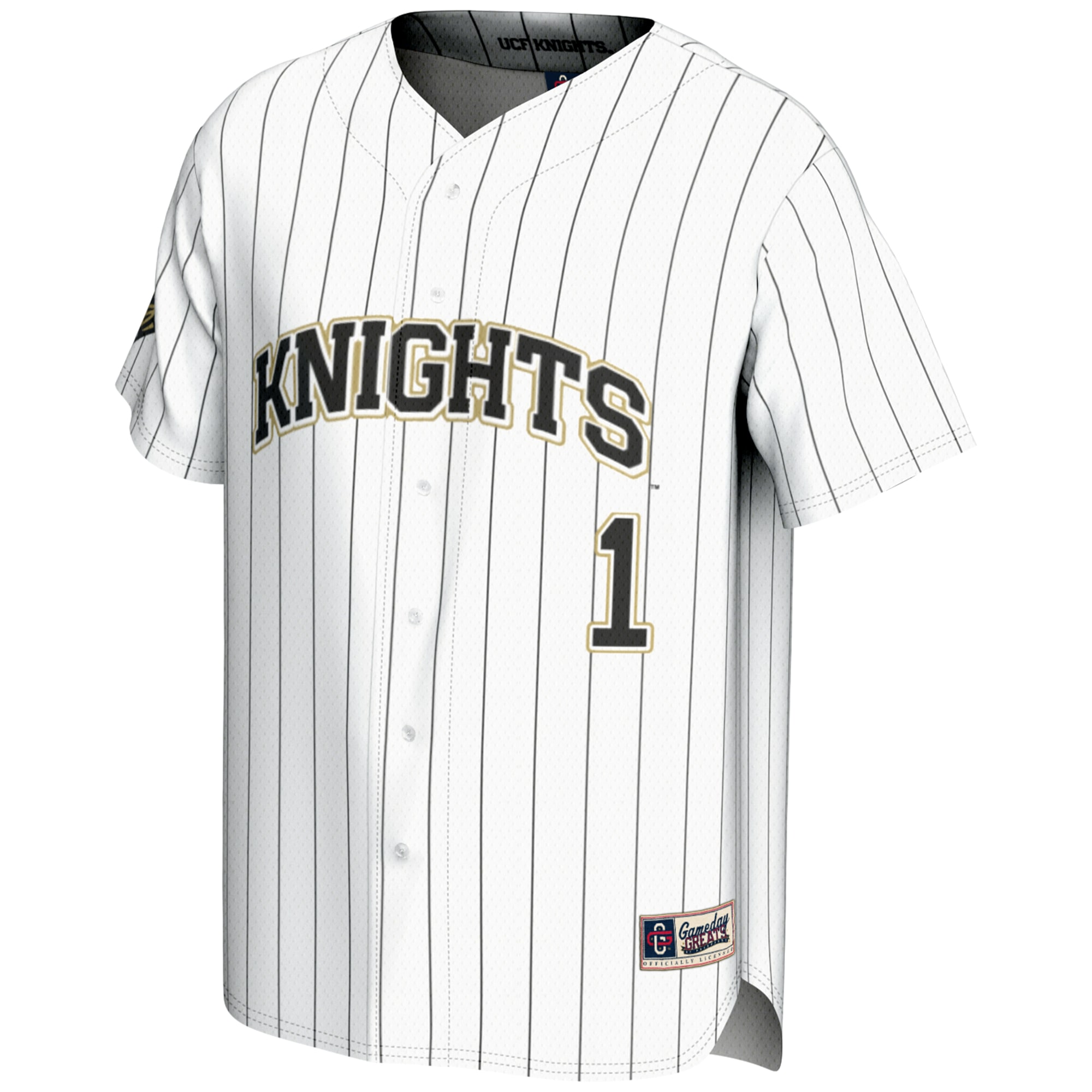 Baseball UCF Knights Game Jersey White NCAA College Baseball Fan Wear