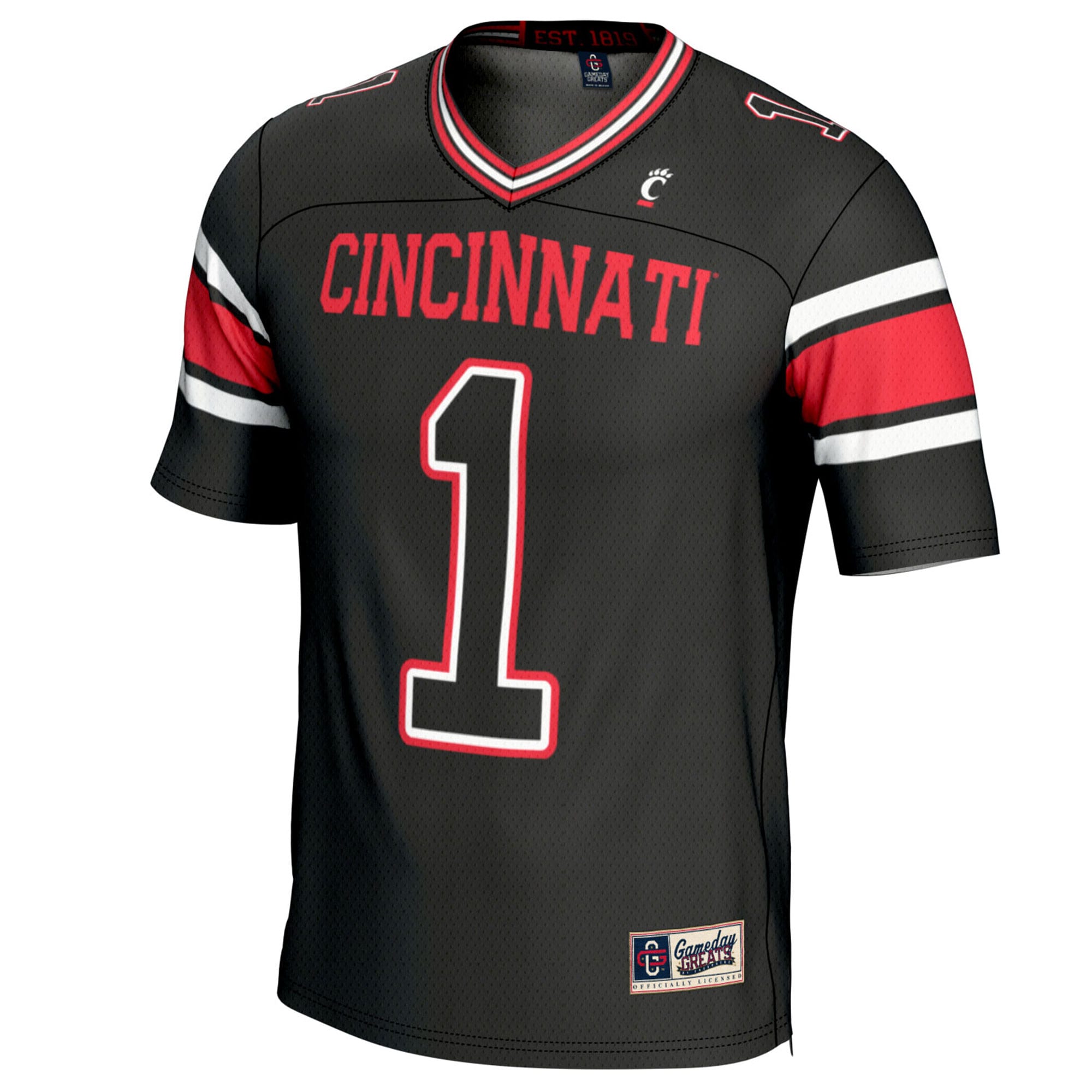 Fashion Cincinnati Bearcats Game Jersey Black NCAA College Football Fan Wear Fashion