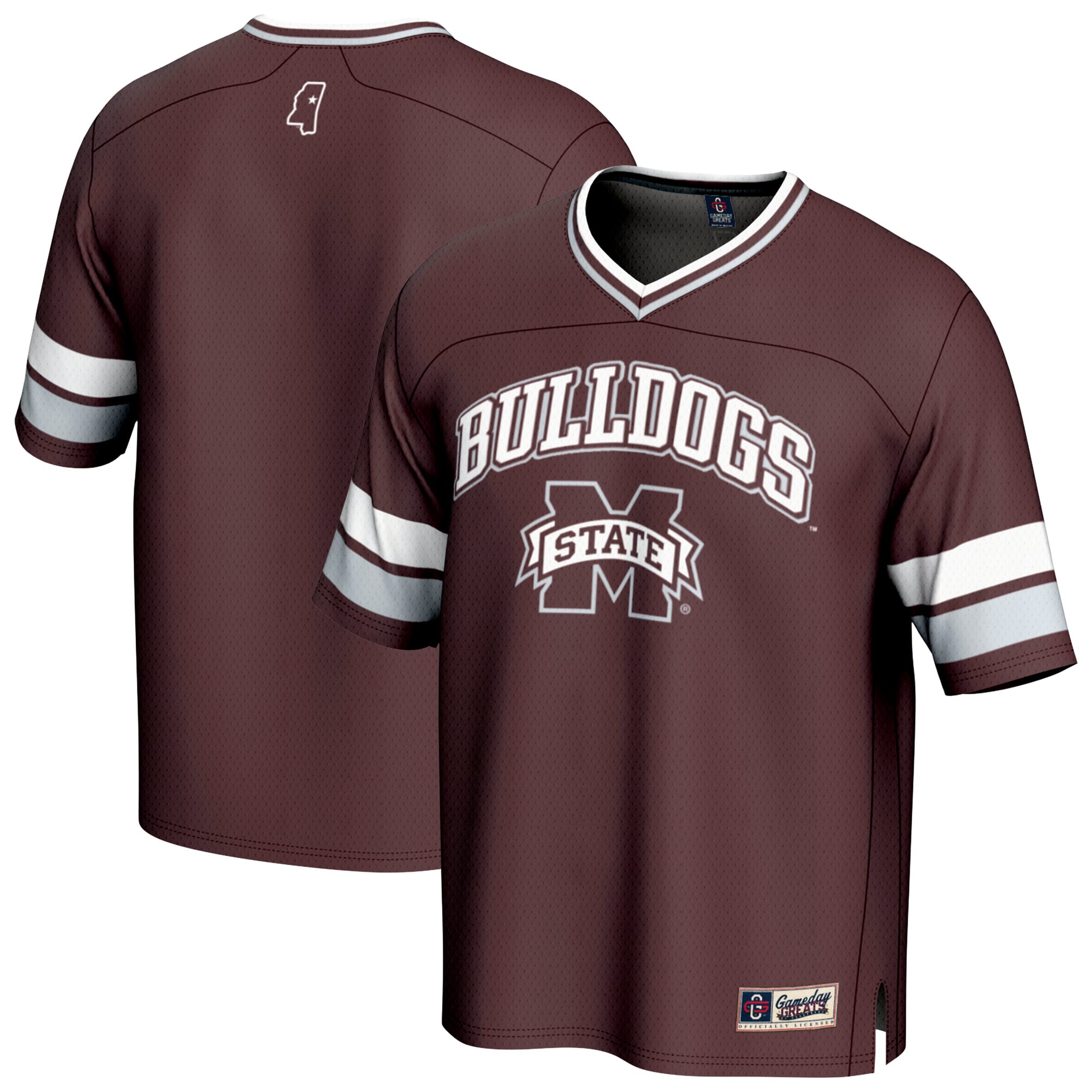 Maroon Spirit Mississippi State Bulldogs Game Jersey Maroon NCAA College Football Fan Wear