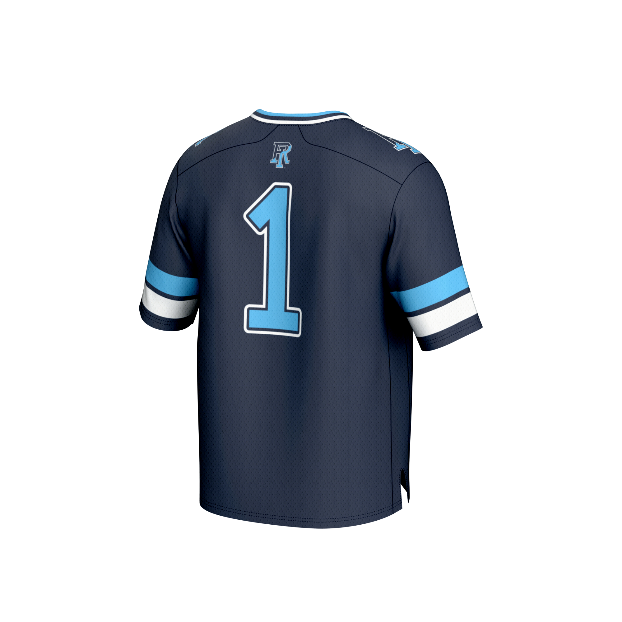 Fashion Rhode Island Rams Game Jersey Navy NCAA College Football Fan Wear Fashion