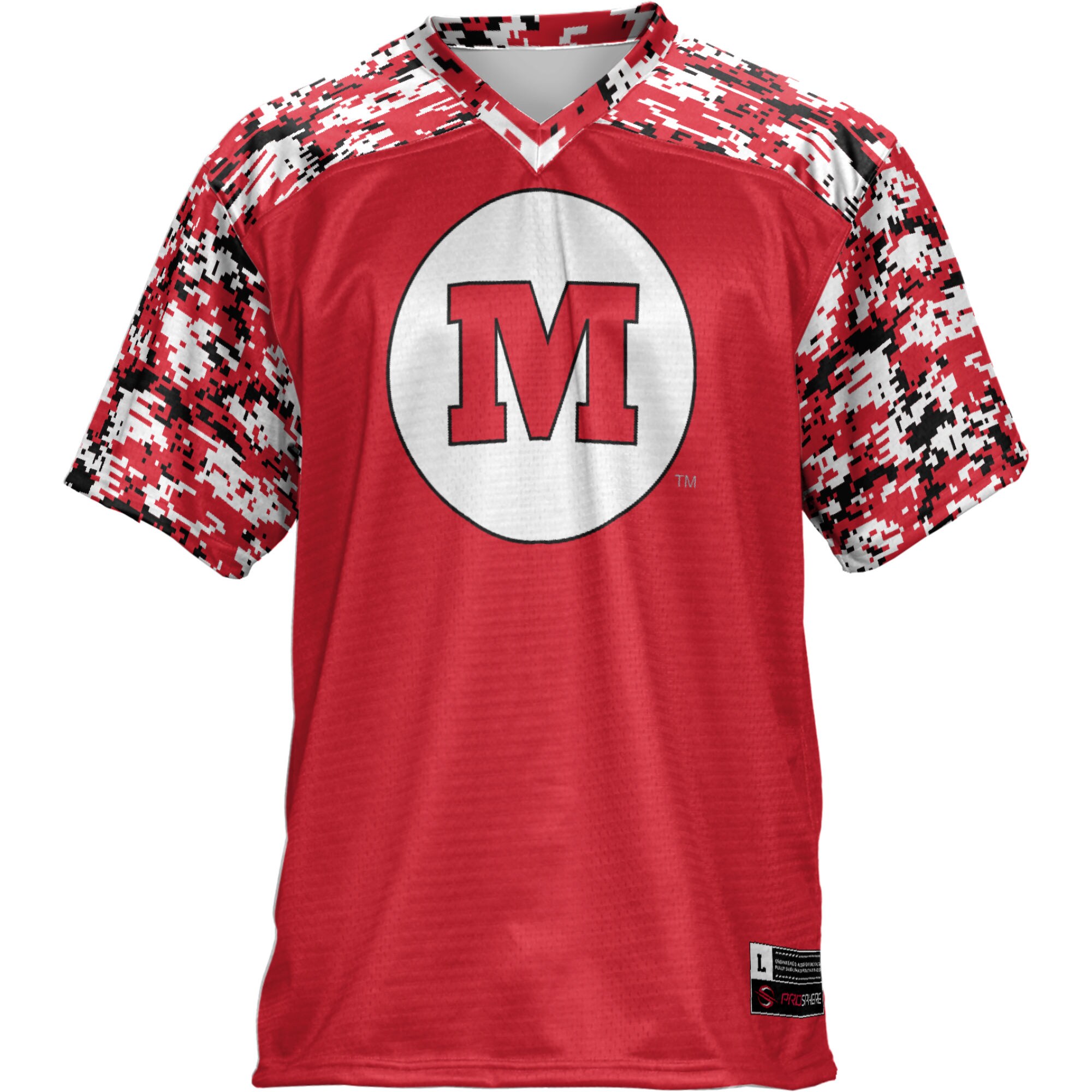 Monmouth College Fighting Scots Game Jersey Red NCAA College Football Fan Wear