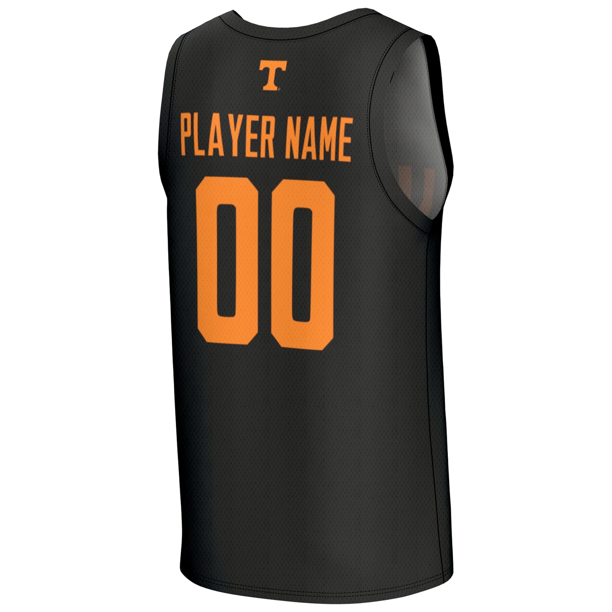 Collegiate Basketball NIL Tennessee Volunteers Game Jersey Black NCAA College Basketball Fan Wear