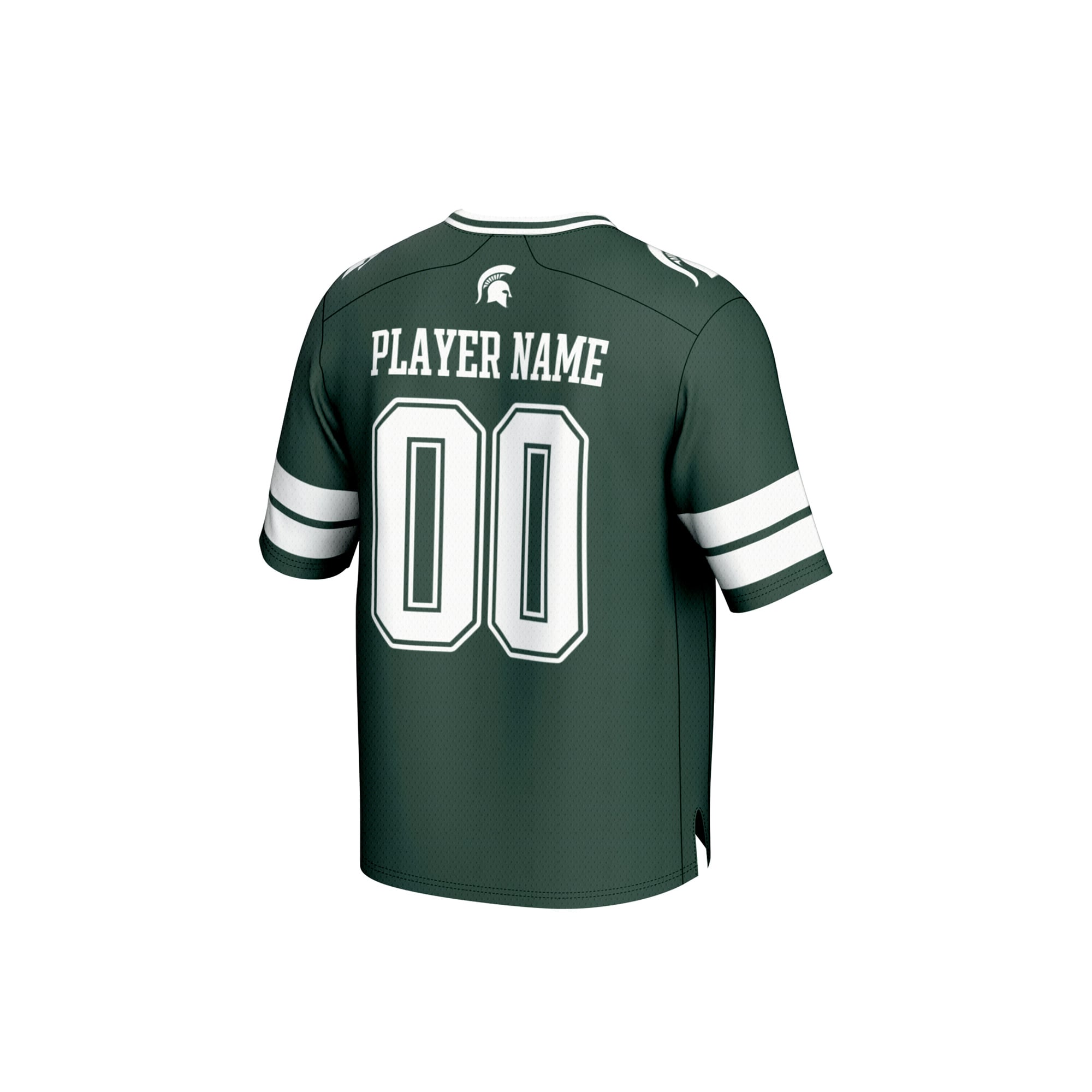 NIL Pick- Fashion Michigan State Spartans Player Jersey Green NCAA College Football Fan Wear