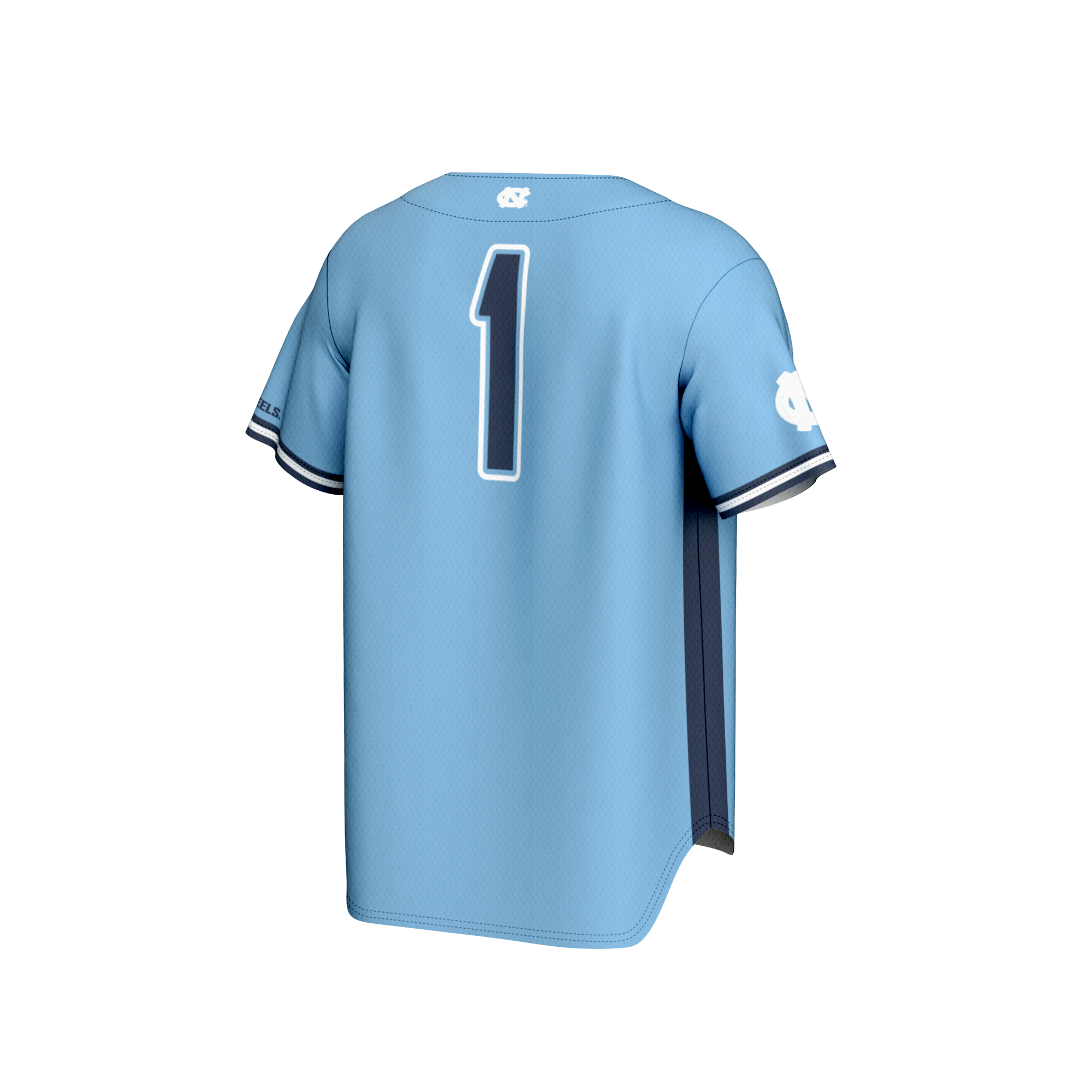 Baseball Fashion North Carolina Tar Heels Game Jersey Blue NCAA College Baseball Fan Wear Baseball Fashion
