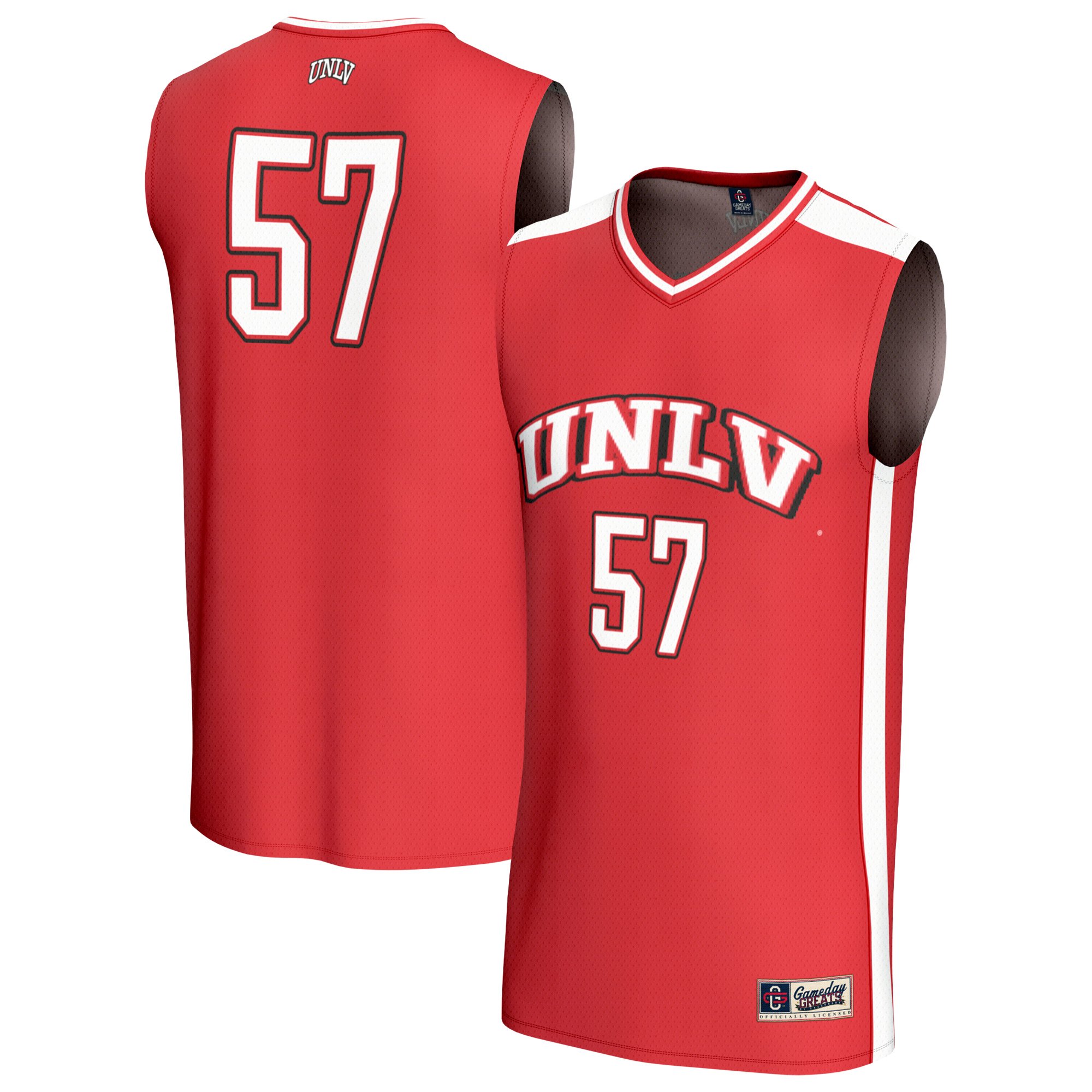 Street Cardinal Jersey Jersey No.57 Cardinal NCAA College Basketball Fan Wear
