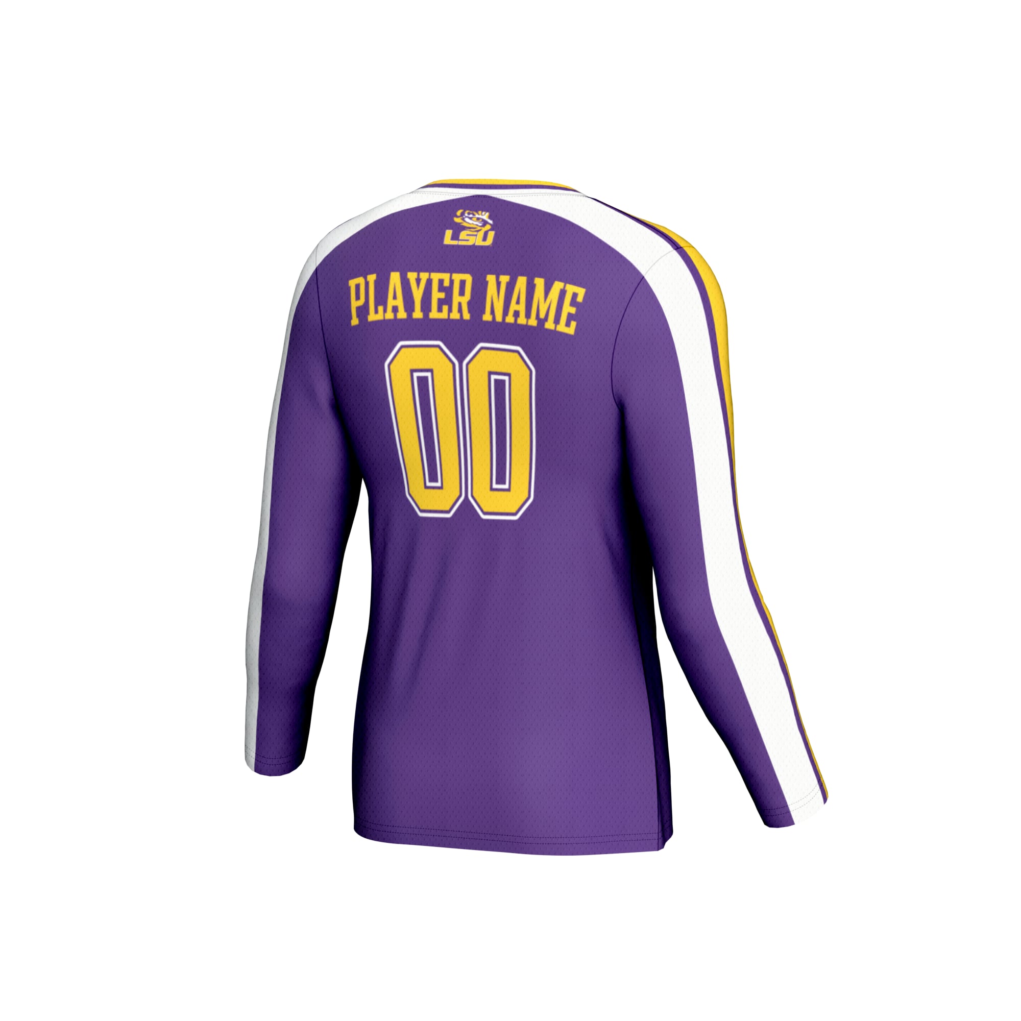NIL Pick- Collegiate LSU Tigers Player Jersey Purple NCAA College Volleyball Fan Wear