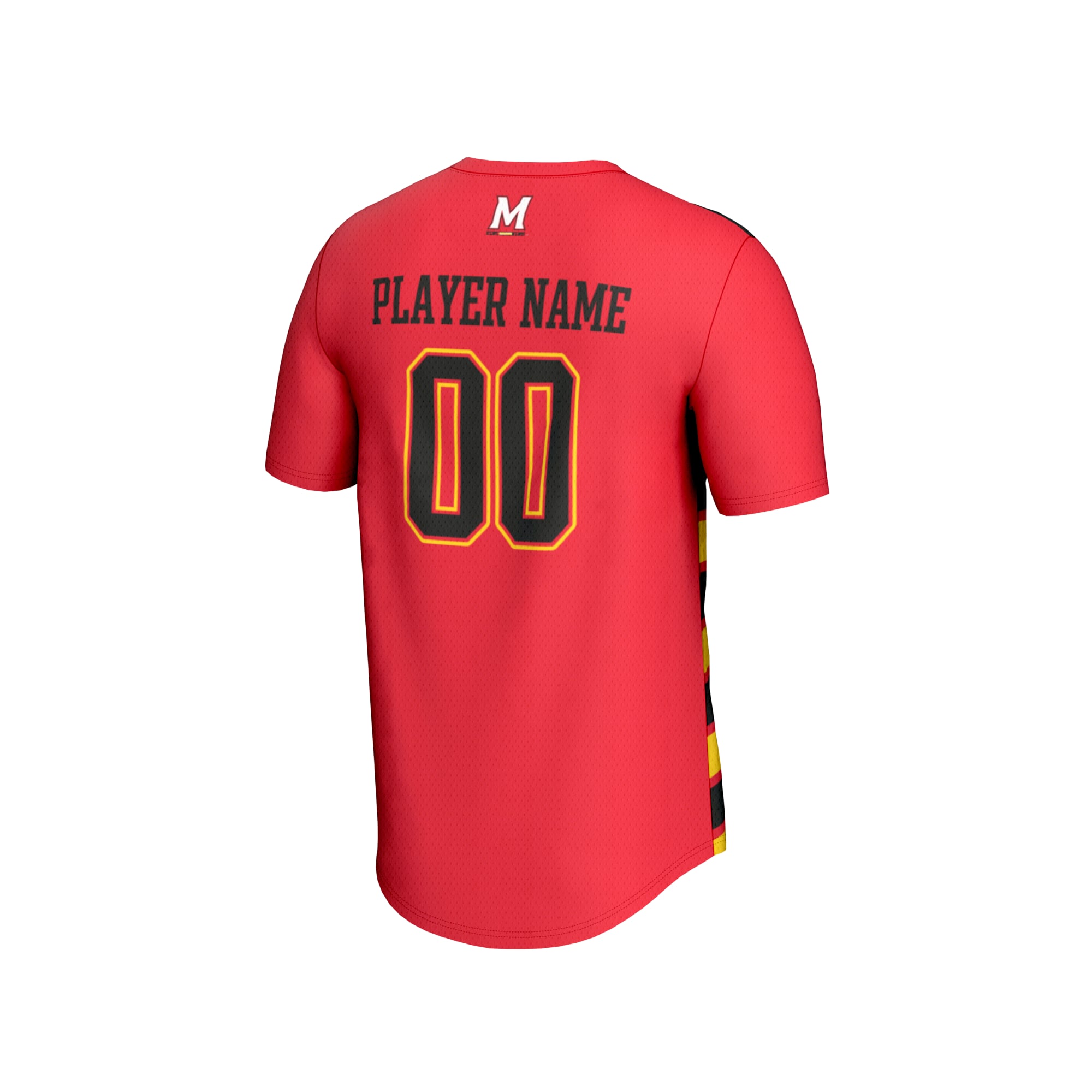 NIL Pick- Collegiate Maryland Terrapins Player Jersey Red NCAA College Soccer Fan Wear
