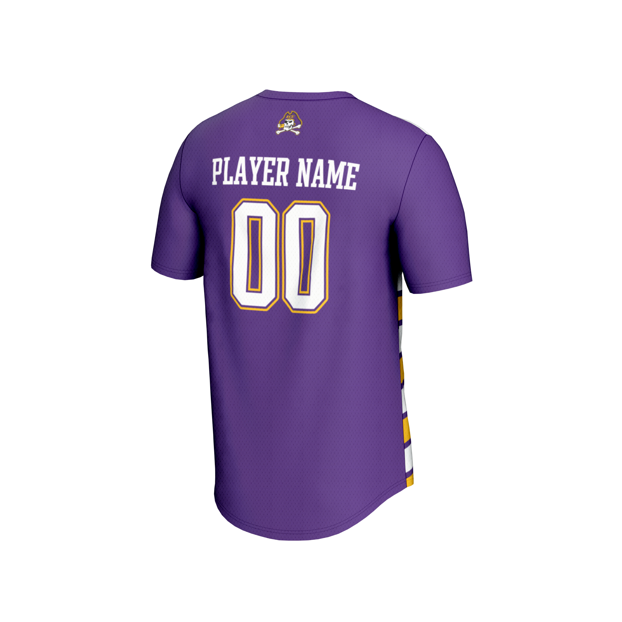 NIL Pick- Collegiate ECU Pirates Player Jersey Purple NCAA College Soccer Fan Wear
