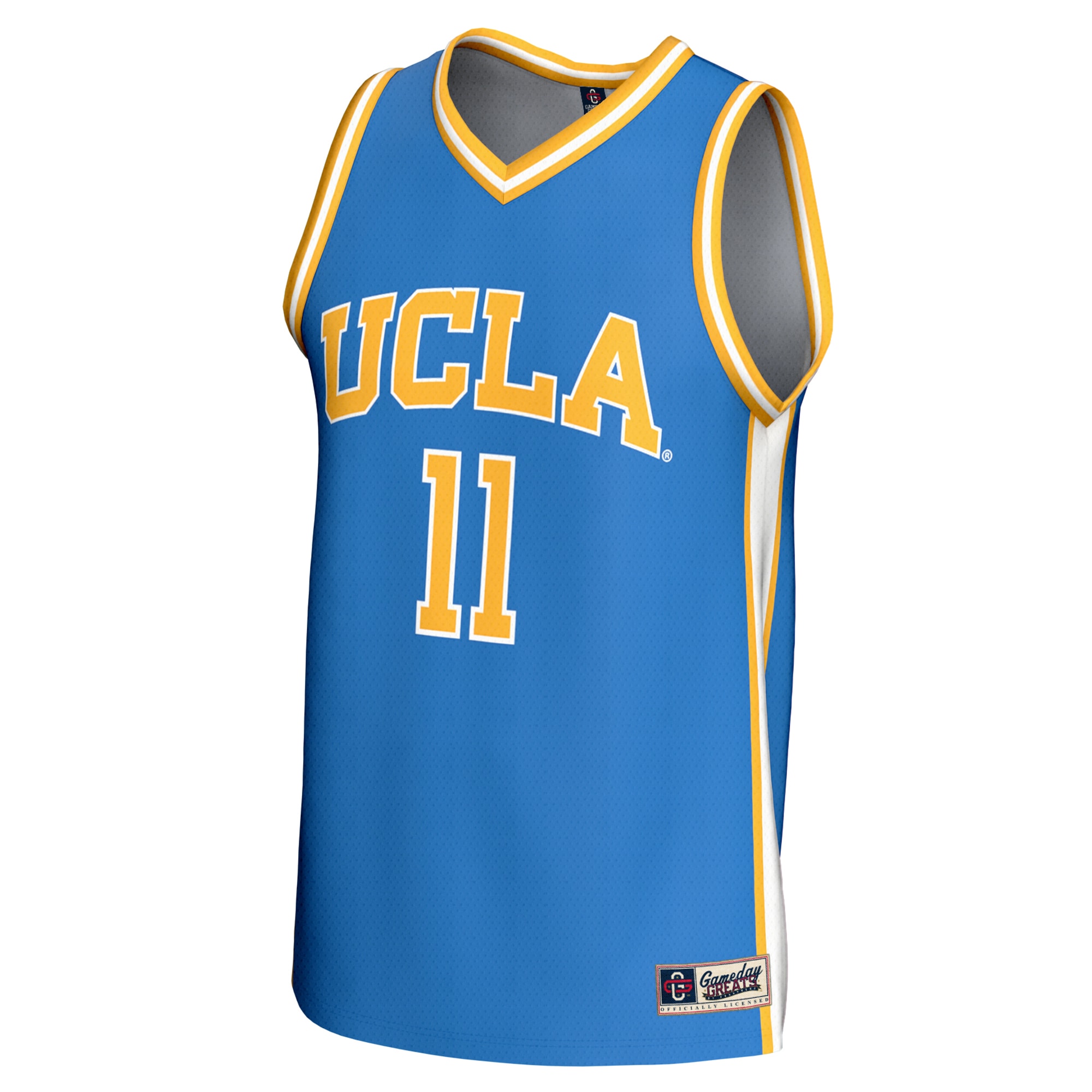 Gabby Collegiate Fashion Jaquez UCLA Bruins Game Jersey Blue NCAA College Basketball Fan Wear