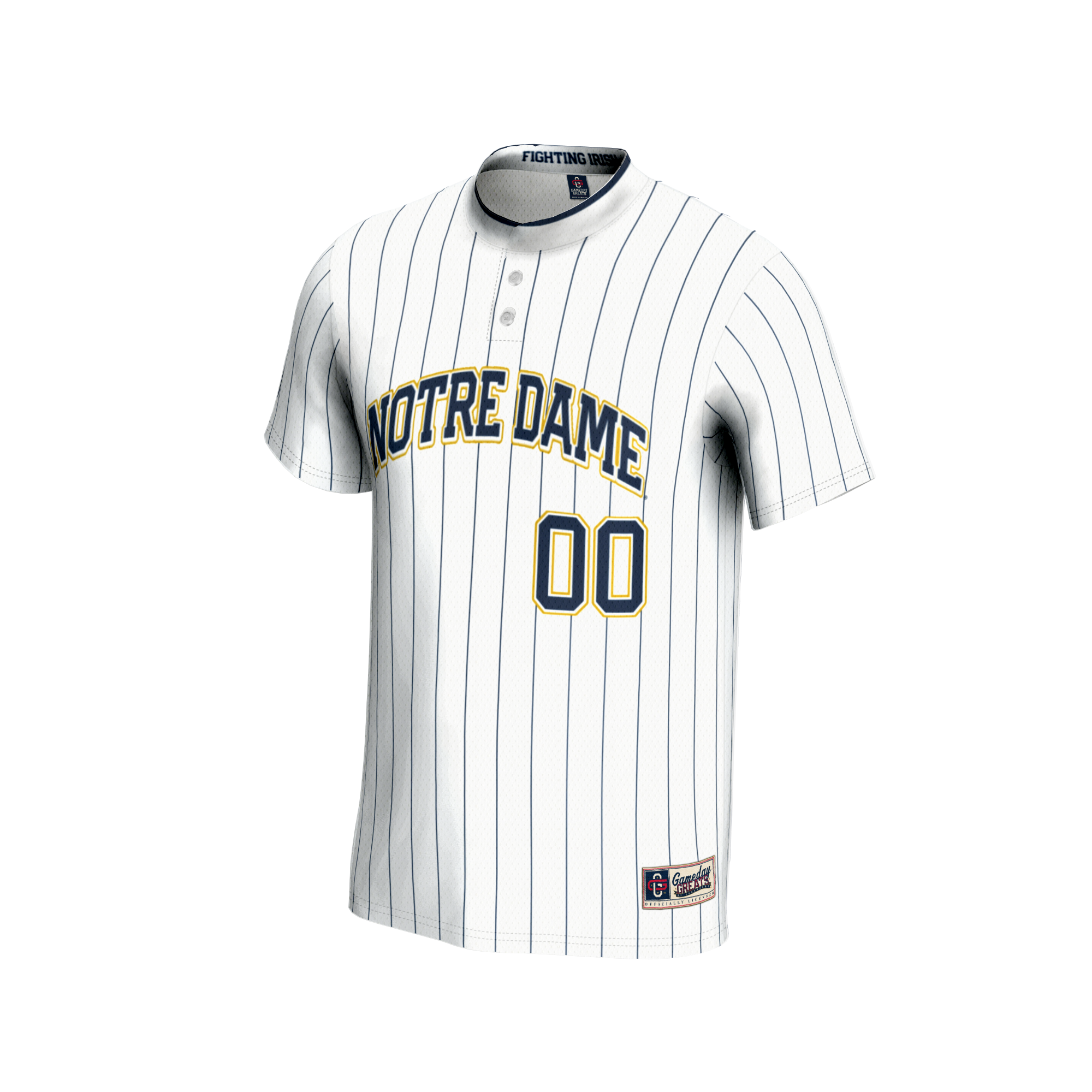 NIL Pick- Softball Notre Dame Fighting Irish Player Jersey White NCAA College Softball Fan Wear