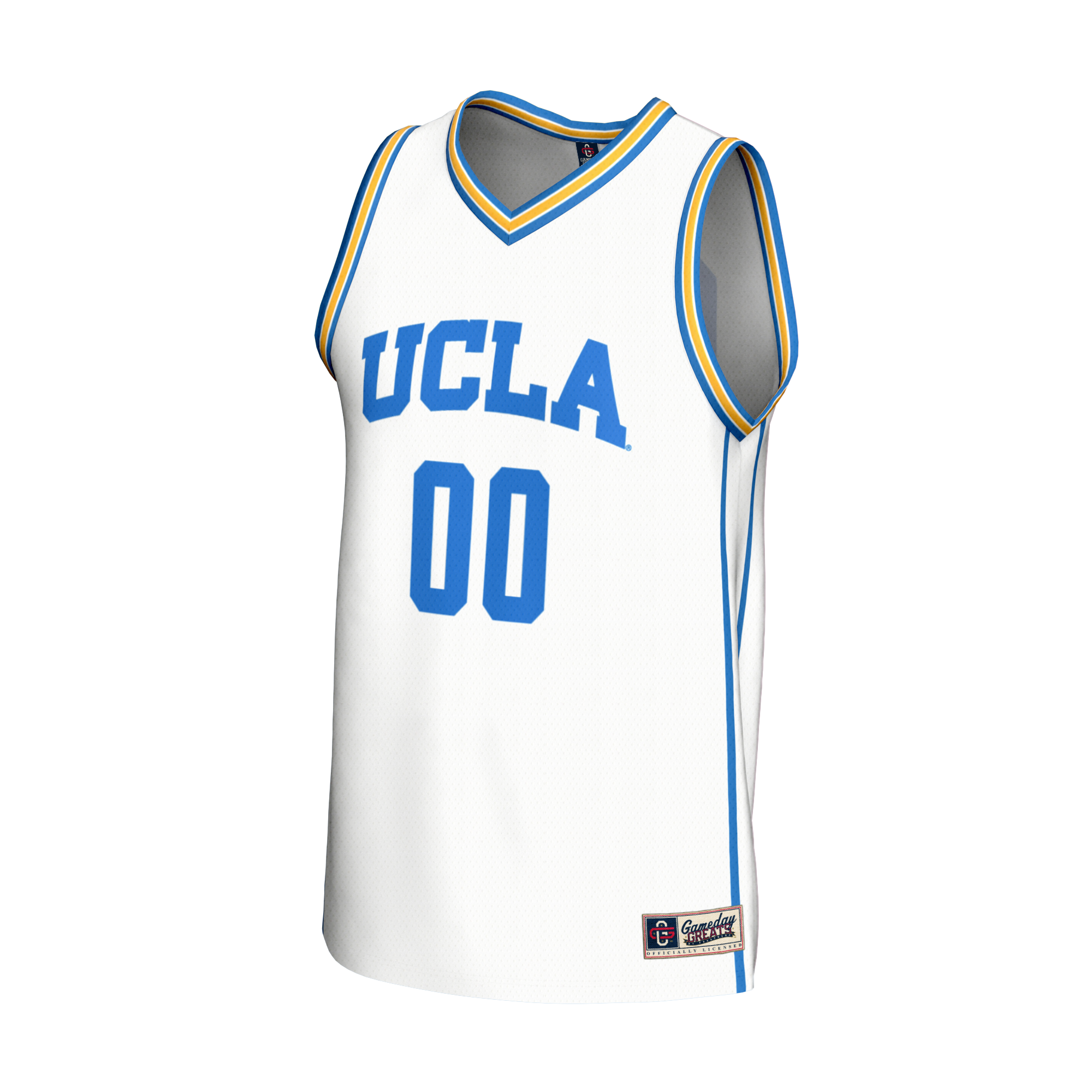 NIL Pick UCLA Bruins Player Jersey White NCAA College Basketball Fan Wear