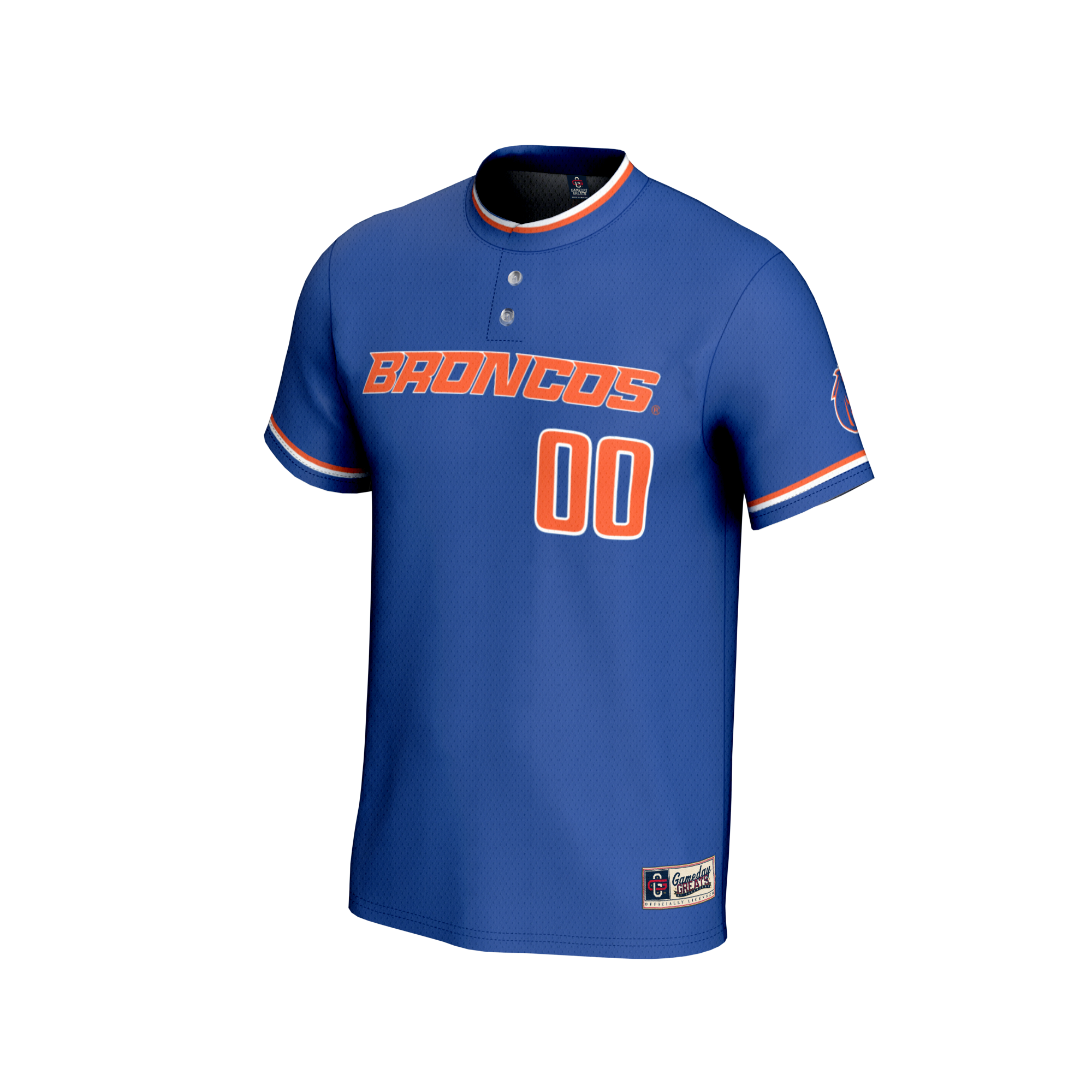 Collegiate Boise State Broncos Player Jersey Royal NCAA College Softball Fan Wear
