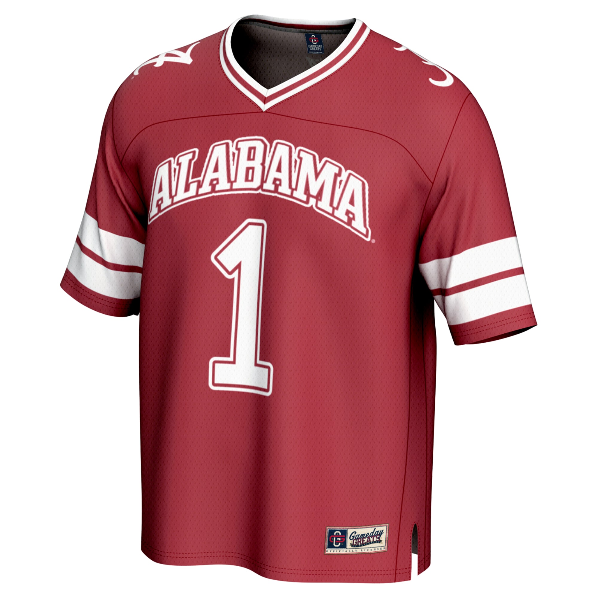Collegiate Fashion Alabama Crimson Tide Game Jersey Crimson NCAA College Football Fan Wear Collegiate Fashion