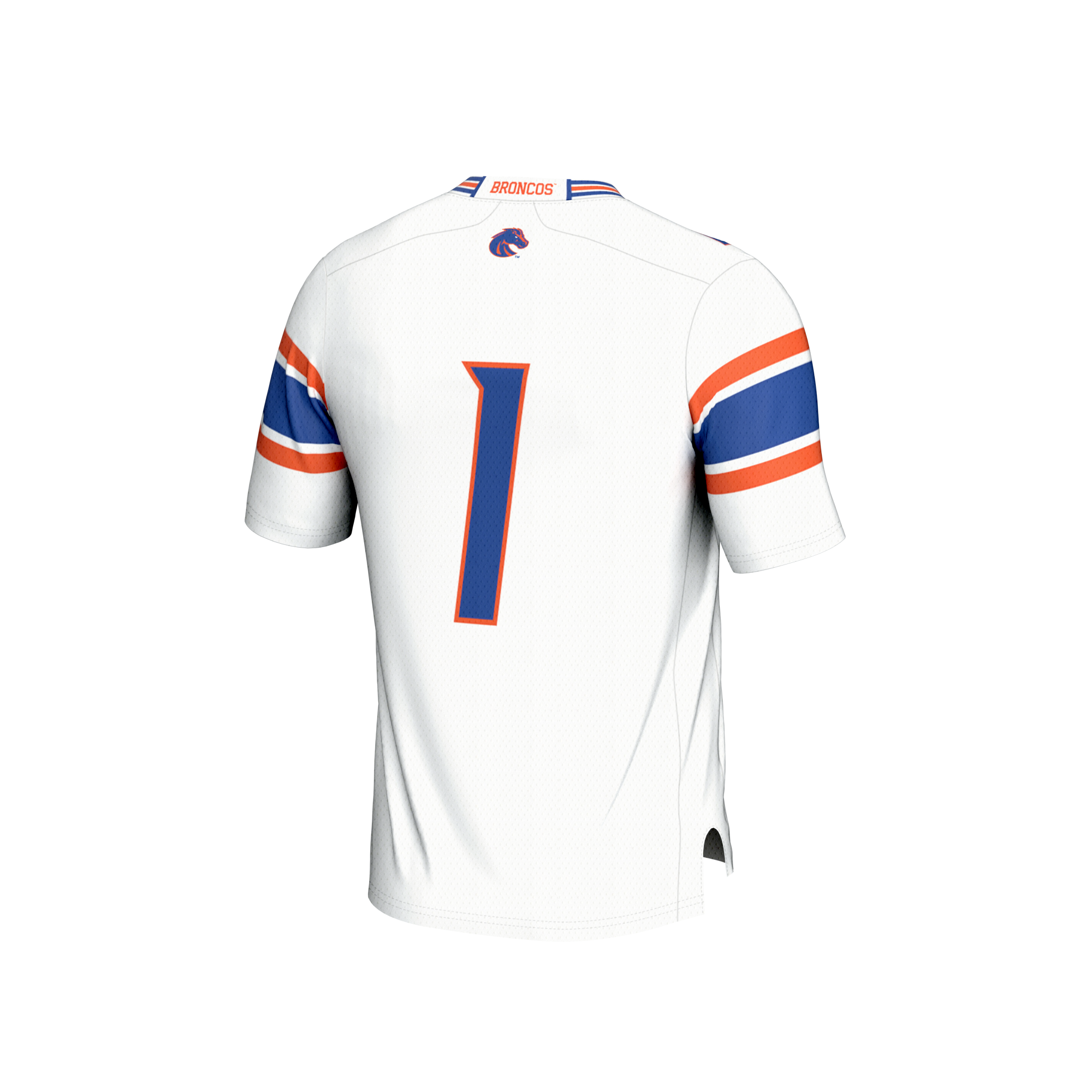 Collegiate Fashion Boise State Broncos Game Jersey White NCAA College Football Fan Wear Collegiate Fashion