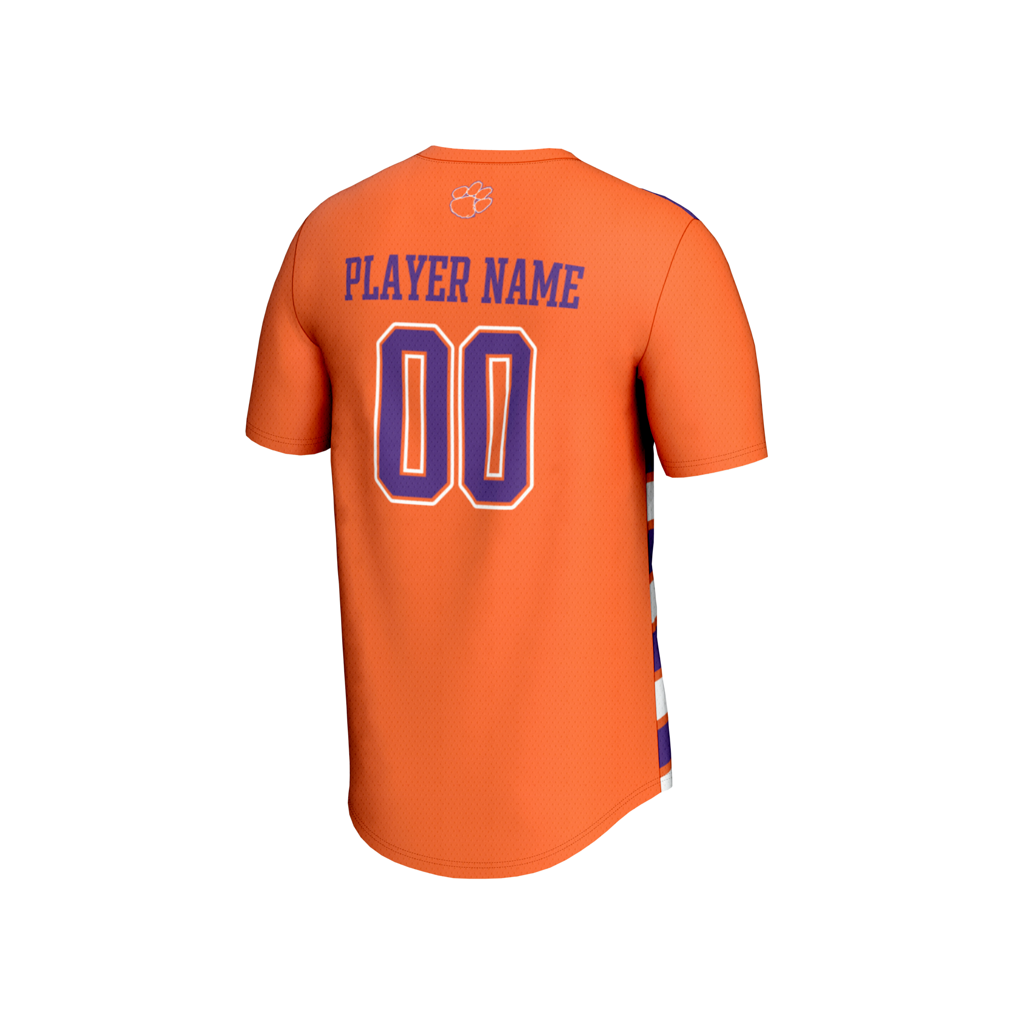 NIL Pick- Collegiate Clemson Tigers Player Jersey Orange NCAA College Volleyball Fan Wear NIL Pick- Collegiate