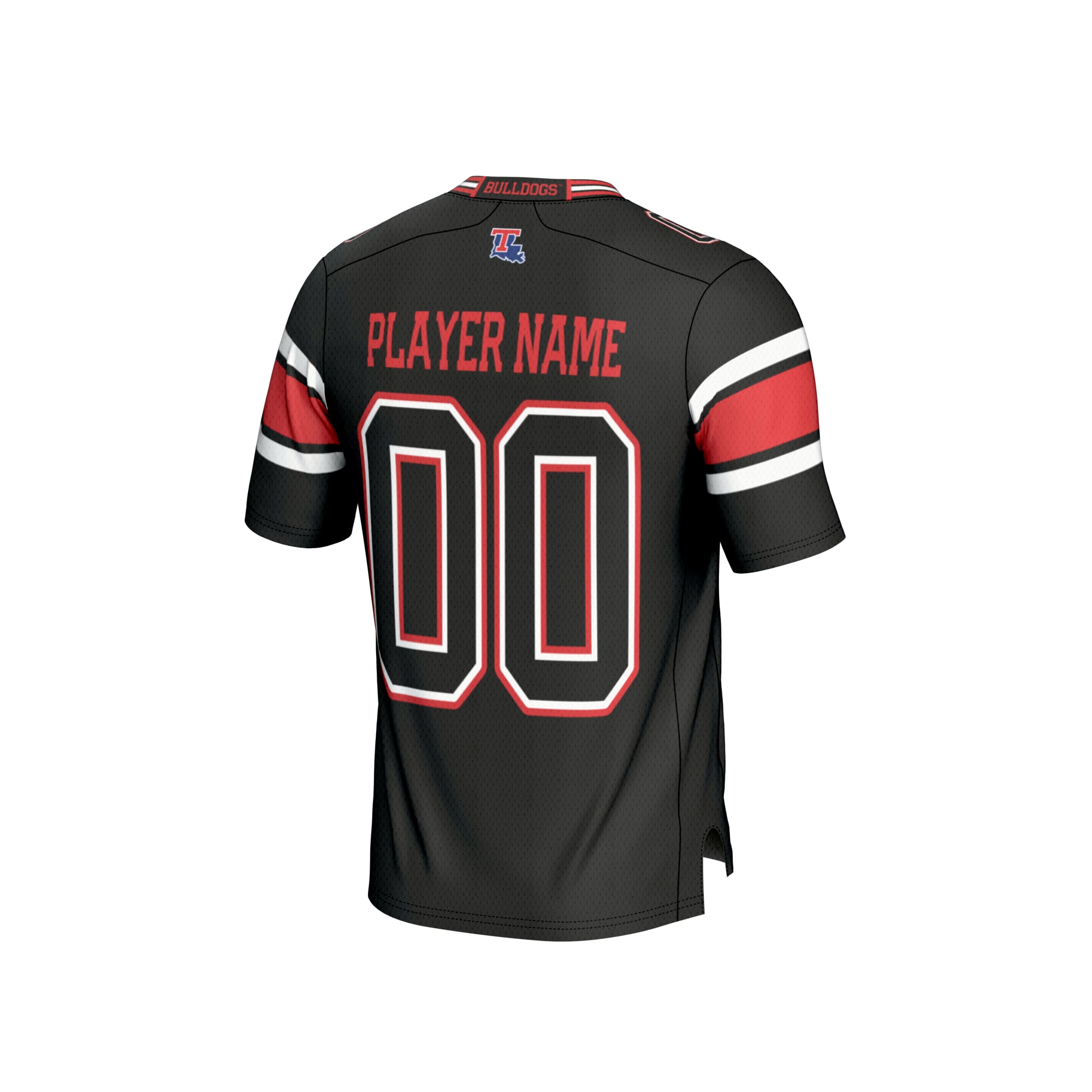 NIL Fashion Louisiana Tech Bulldogs Game Jersey Black NCAA College Football Fan Wear NIL Fashion
