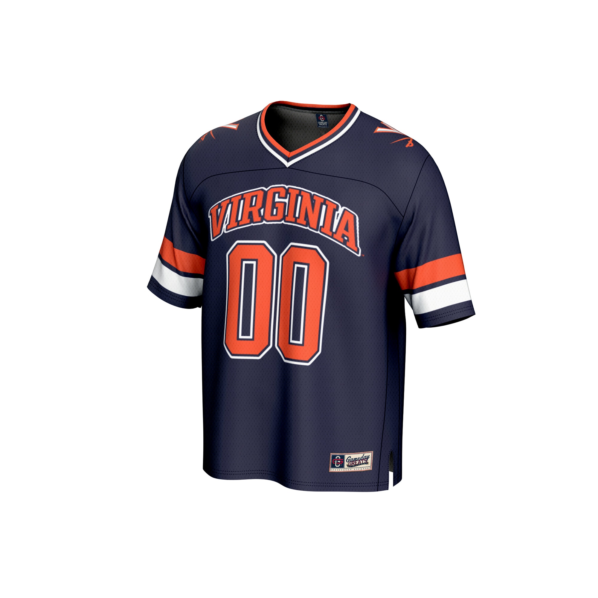 NIL Pick- Fashion Virginia Cavaliers Player Jersey Navy NCAA College Football Fan Wear