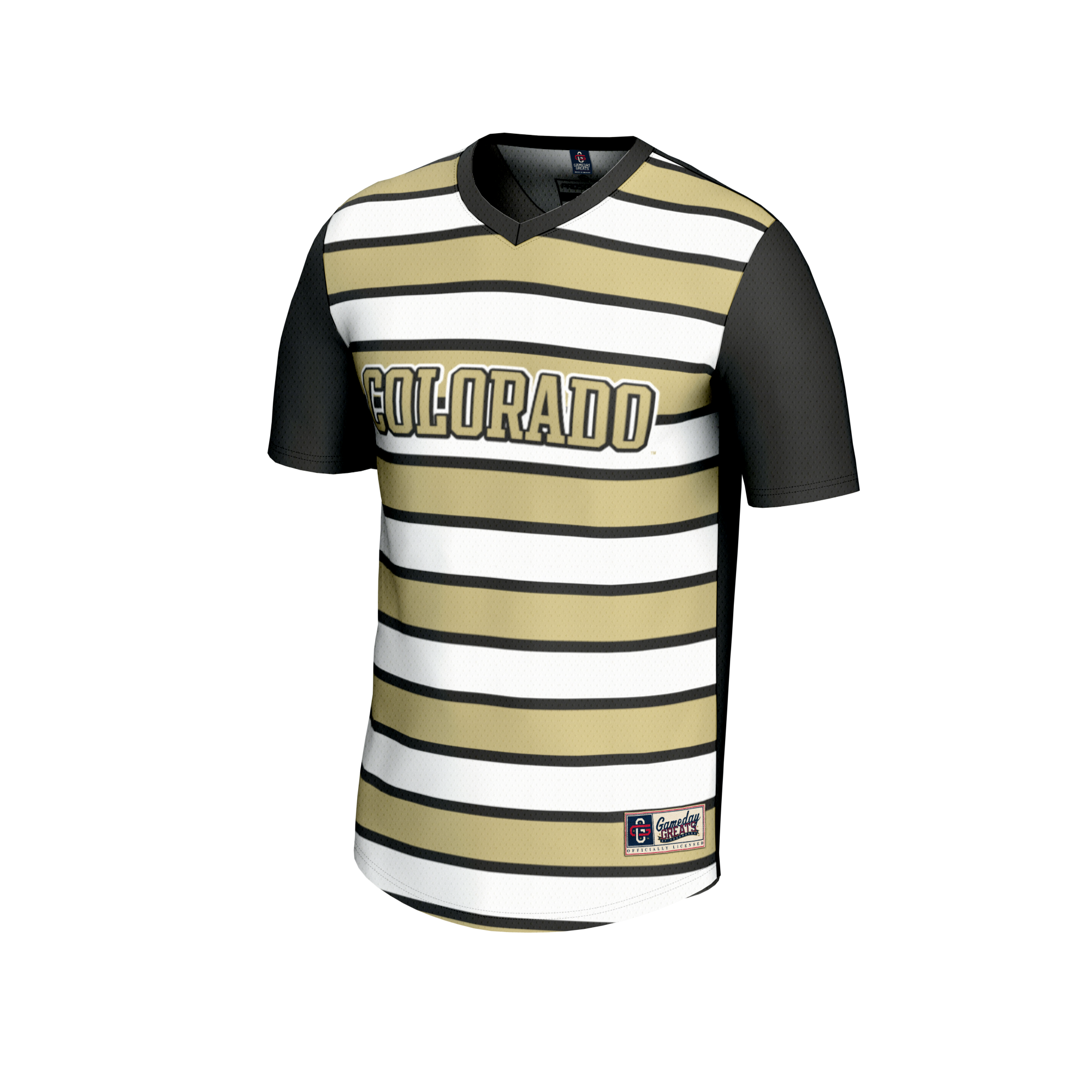 NIL Pick- Collegiate Colorado Buffaloes Player Jersey Black NCAA College Soccer Fan Wear