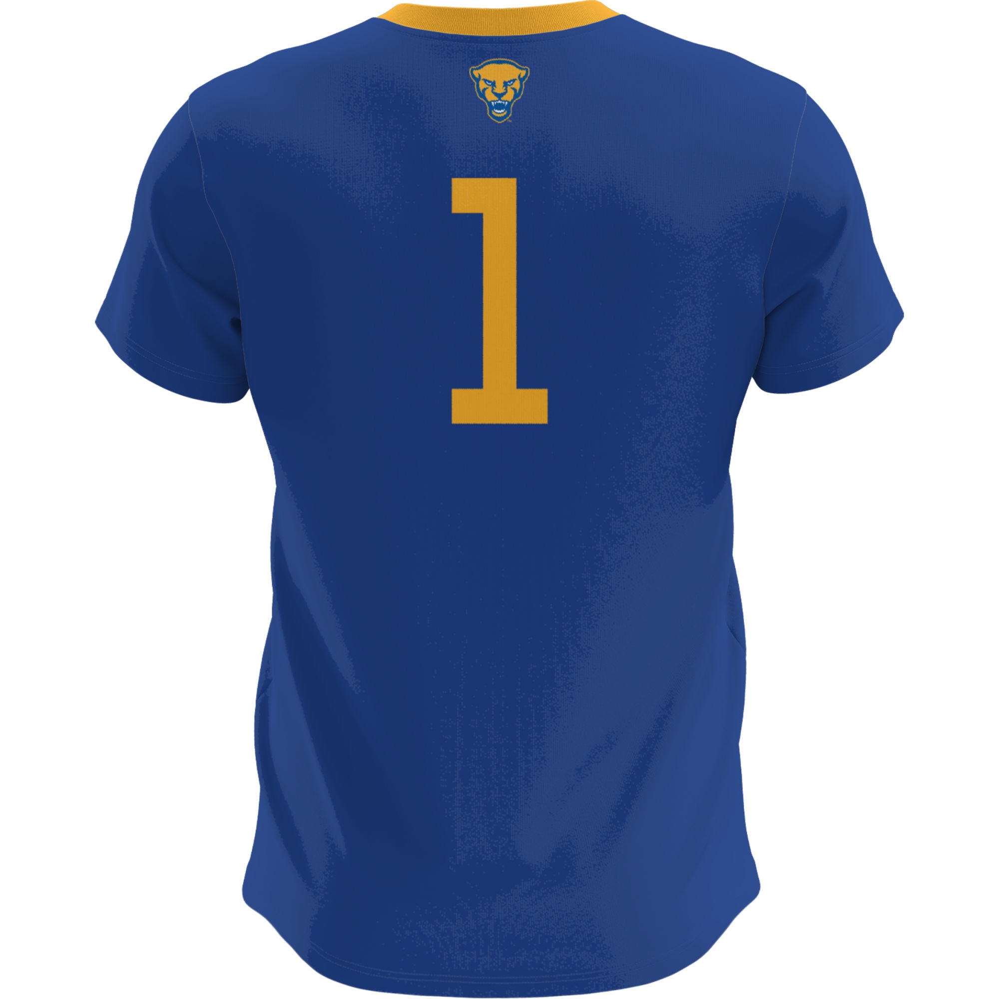 Soccer Fashion Pitt Panthers Game Jersey Royal NCAA College Soccer Fan Wear
