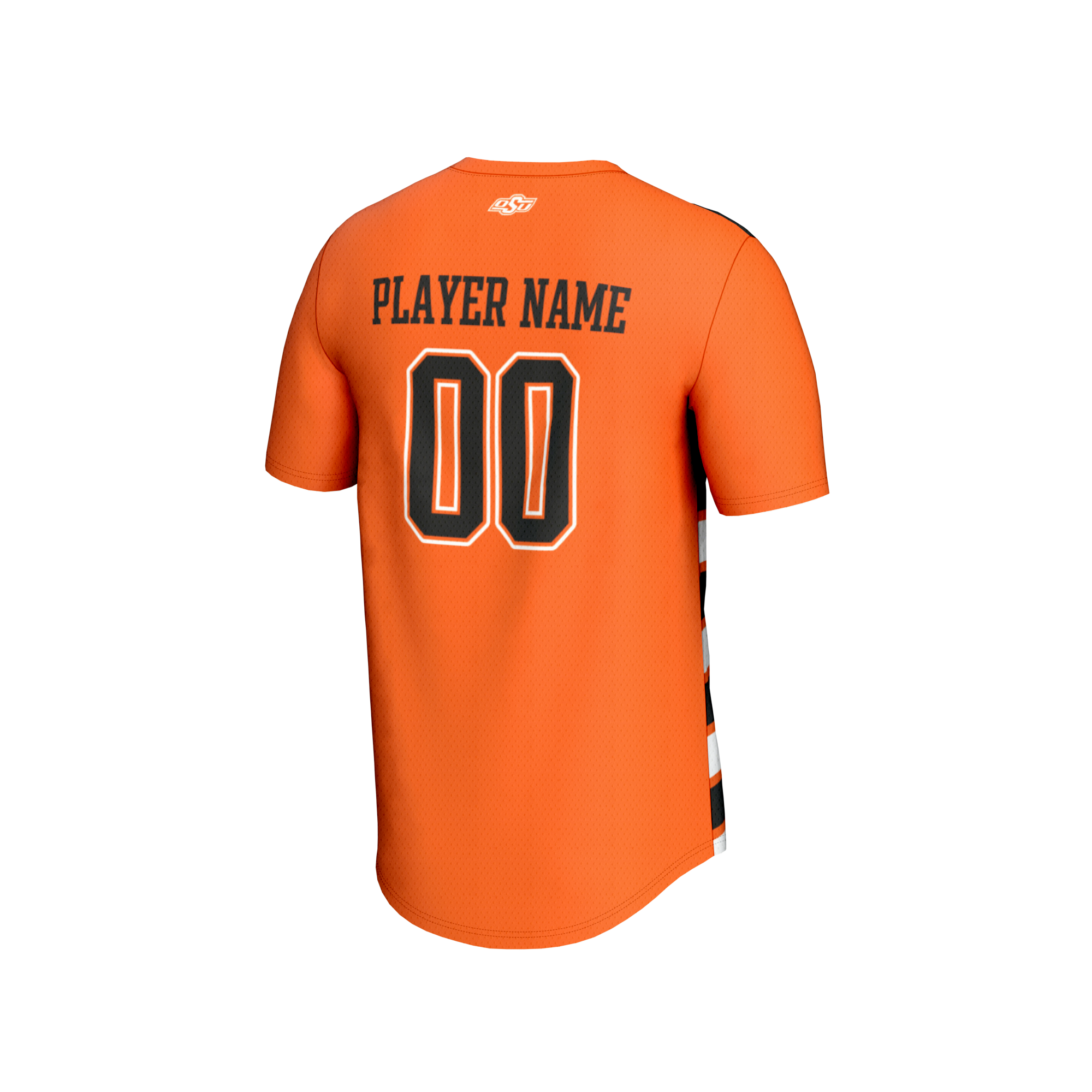 NIL Pick- Collegiate Oklahoma State Cowboys Player Jersey Orange NCAA College Soccer Fan Wear NIL Pick- Collegiate
