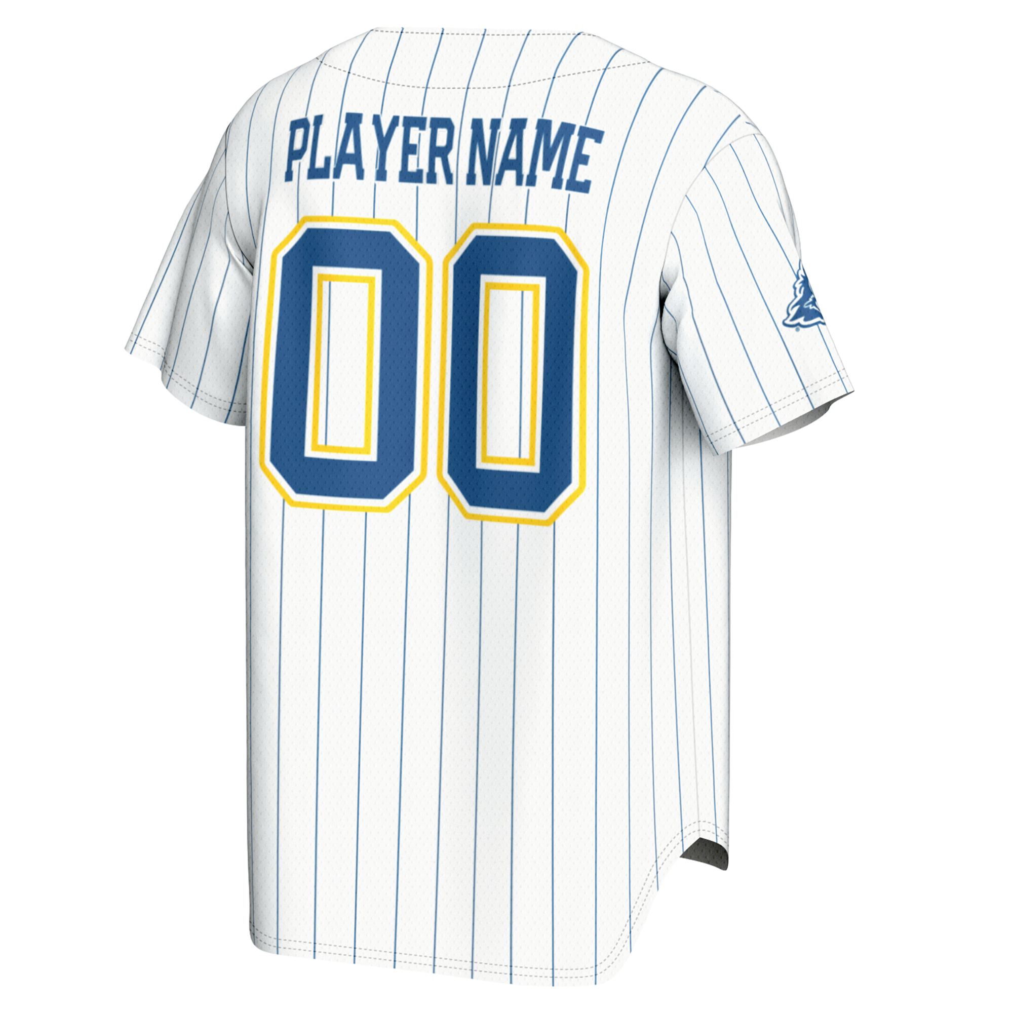 NIL Pick Baseball Delaware Fightin' Blue Hens Player Jersey Blue NCAA College Baseball Fan Wear NIL Pick Baseball