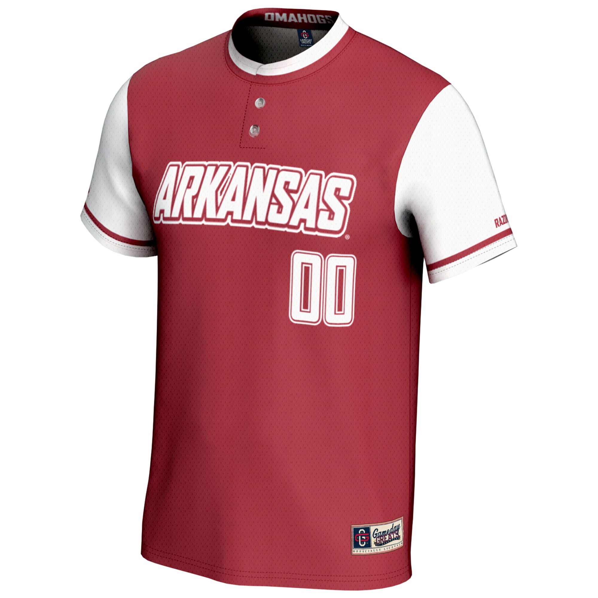 NIL Pick- Softball Arkansas Razorbacks Player Jersey Red NCAA College Softball Fan Wear