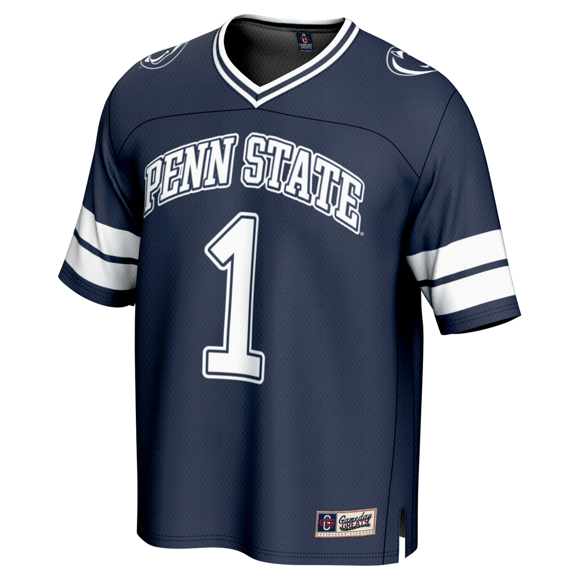 Collegiate Fashion Penn State Nittany Lions Game Jersey Navy NCAA College Football Fan Wear