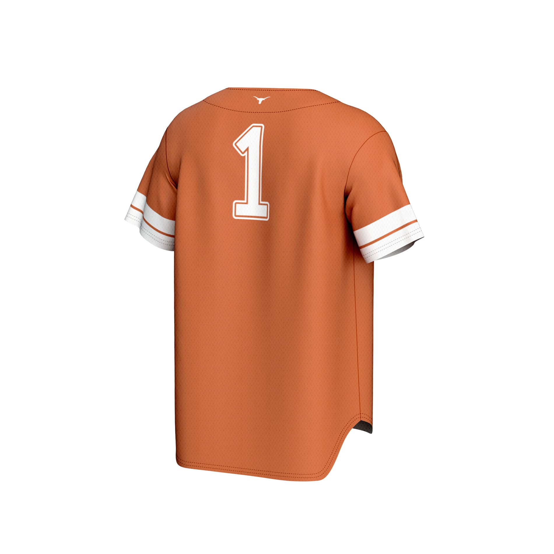 Collegiate Baseball Fashion Texas Longhorns Game Jersey Orange NCAA College Baseball Fan Wear Custom Number