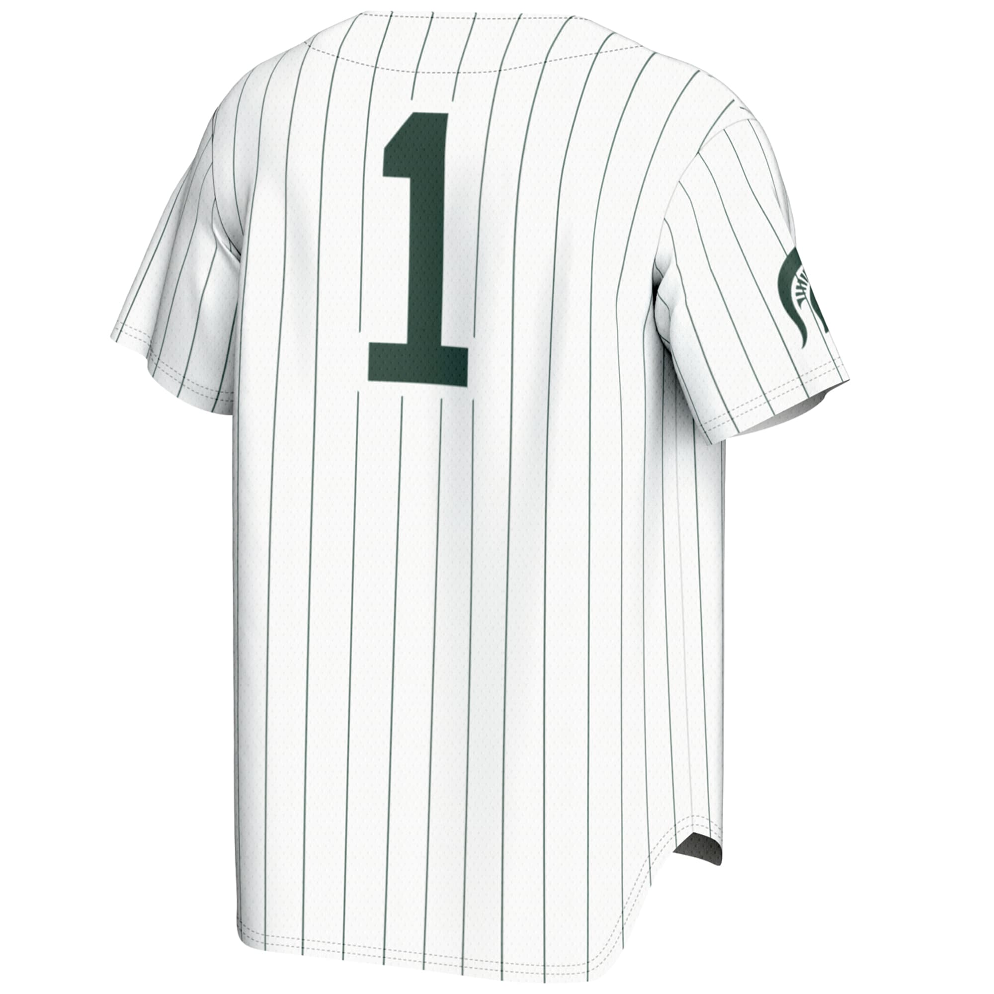 Baseball Michigan State Spartans Game Jersey White NCAA College Baseball Fan Wear Baseball